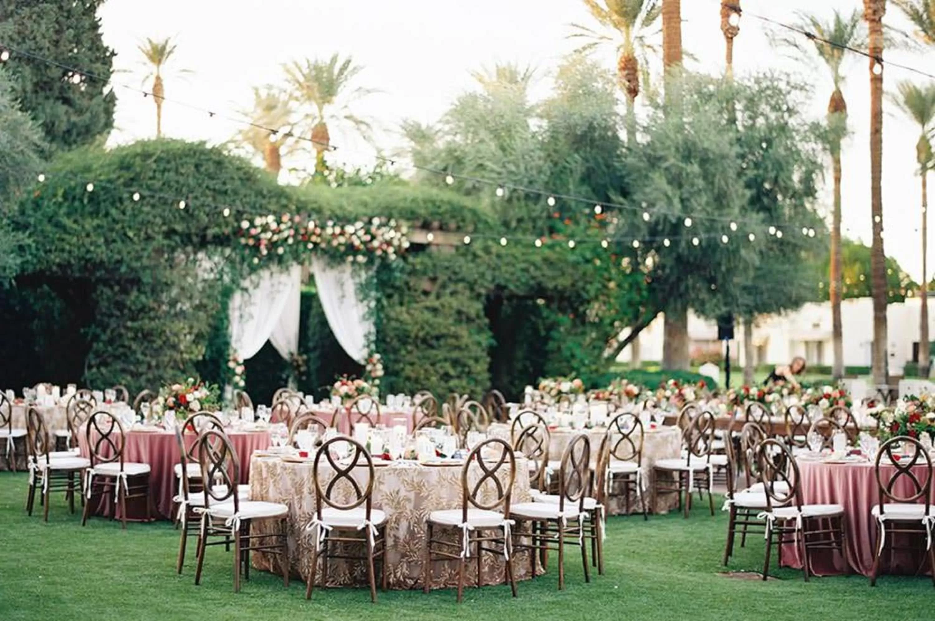 wedding in The Wigwam