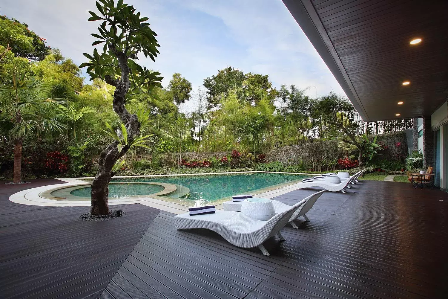 Swimming pool in Del Cielo Villa Jimbaran Swimming pool in Del Cielo Villa Jimbaran