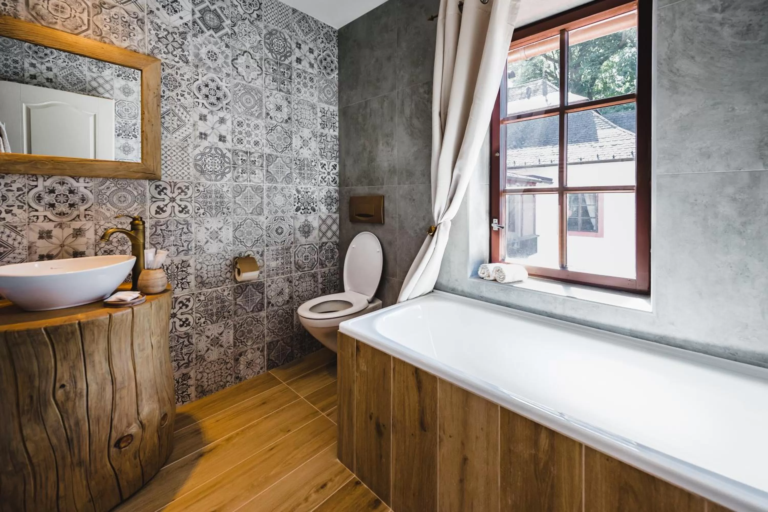 Bathroom in Resort Mlýn Černovice