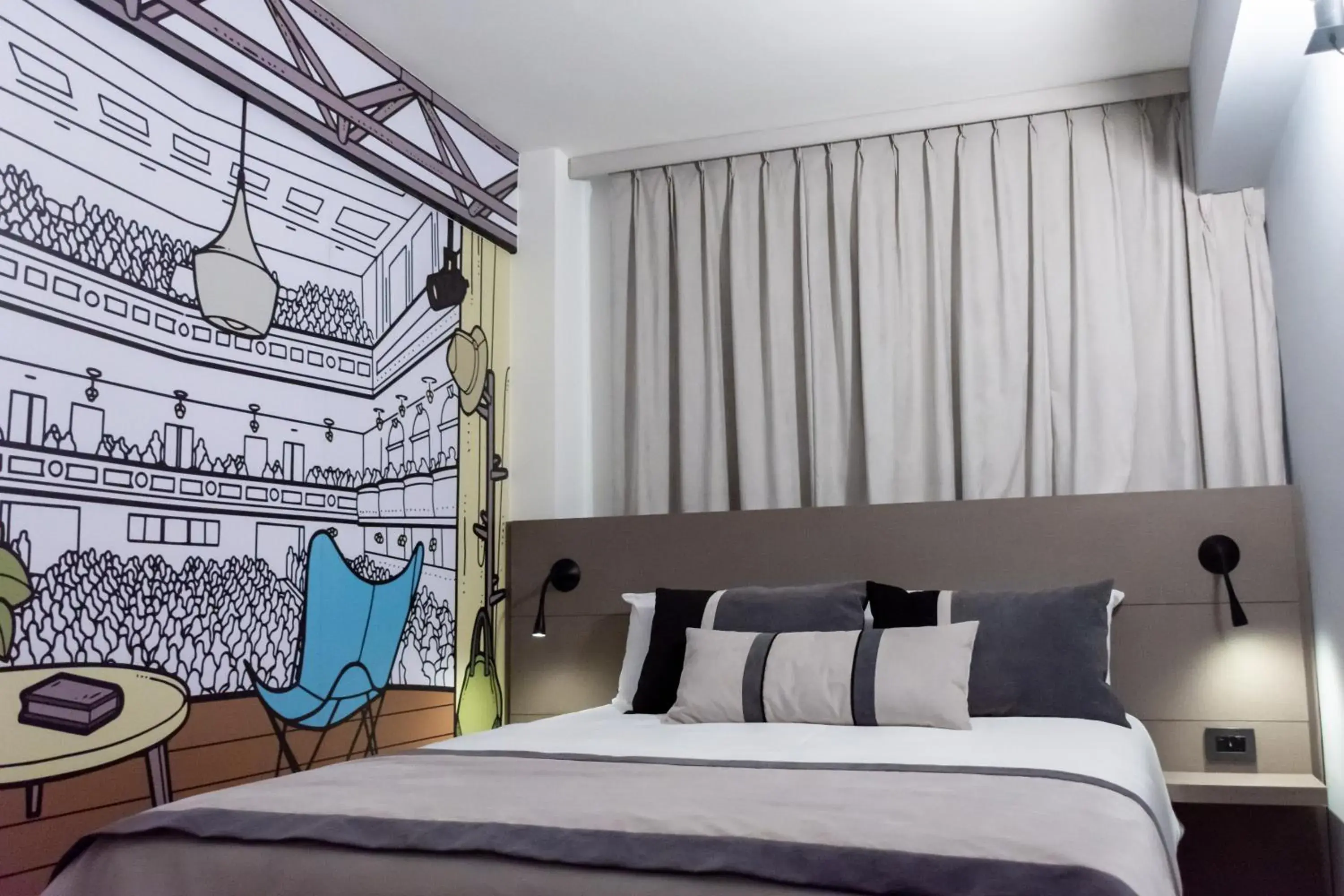 Bed in ibis Styles Buenos Aires Florida