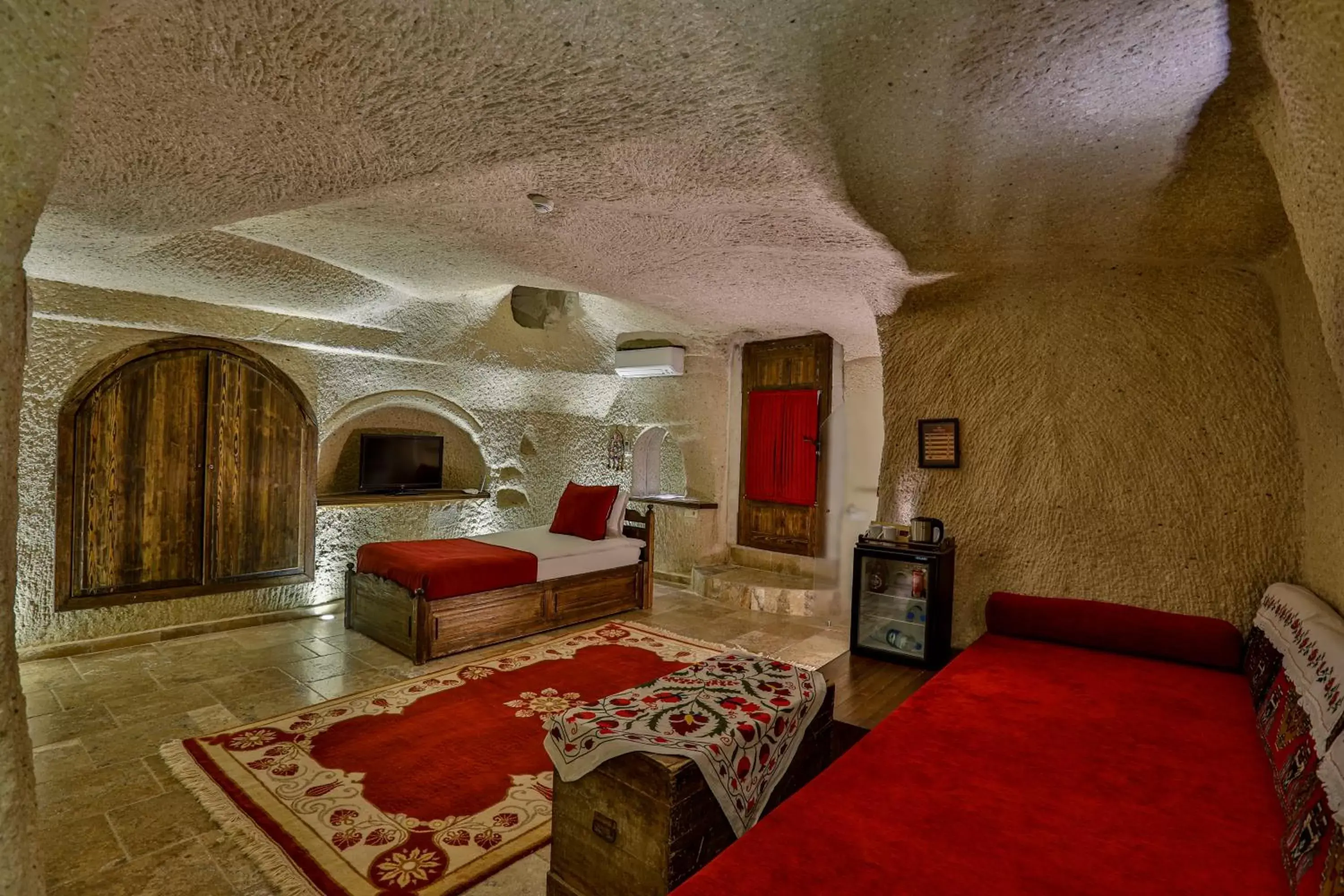 Seating Area in Hidden Cave Hotel