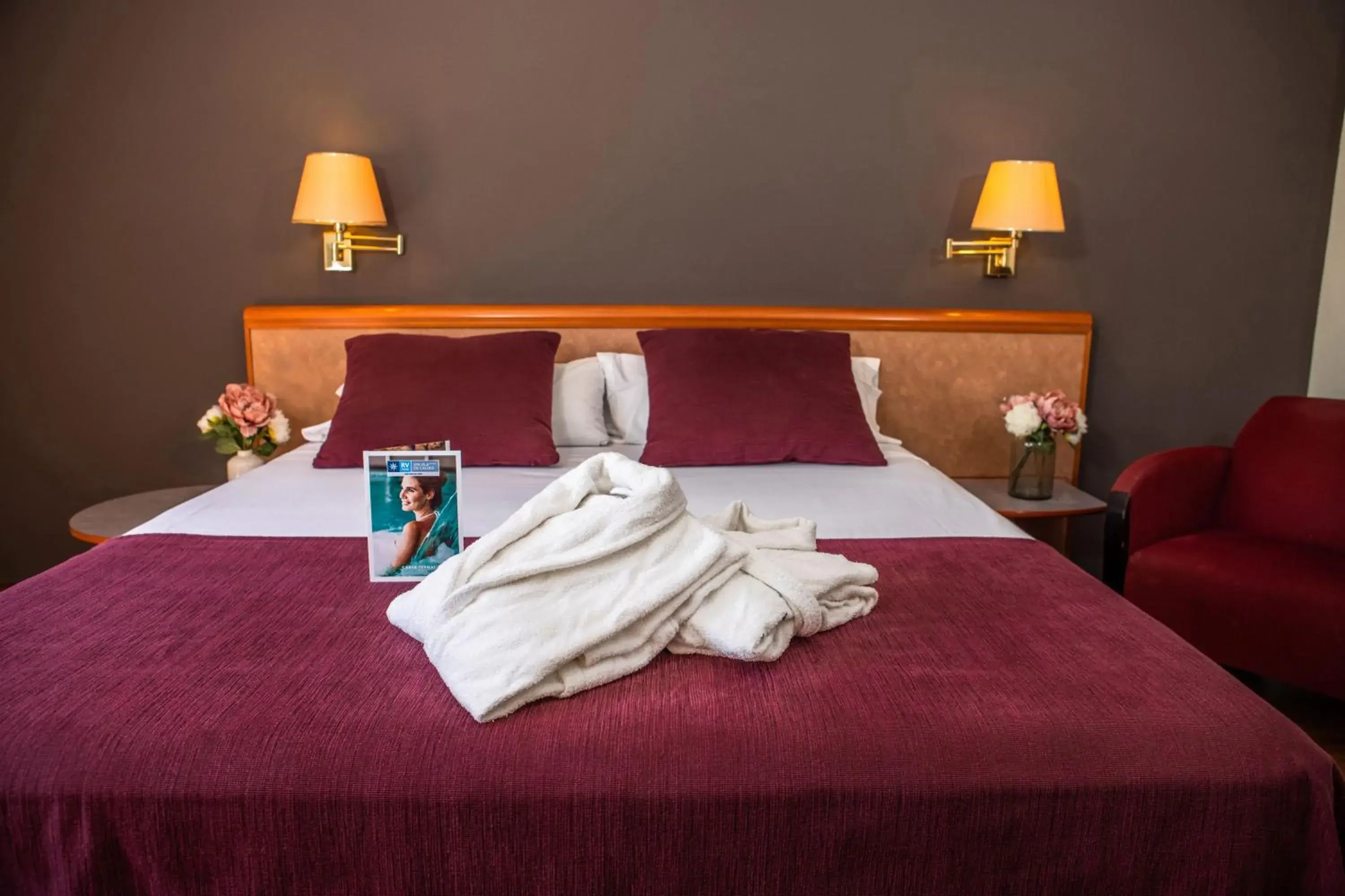 Bed in RVHotels Spa Vila de Caldes - Adults only