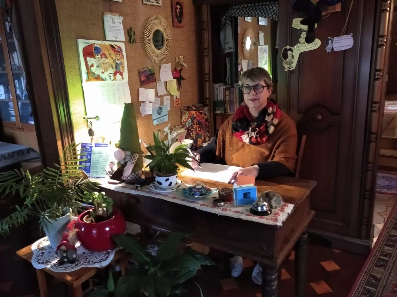 Lobby or reception in Casa Irene