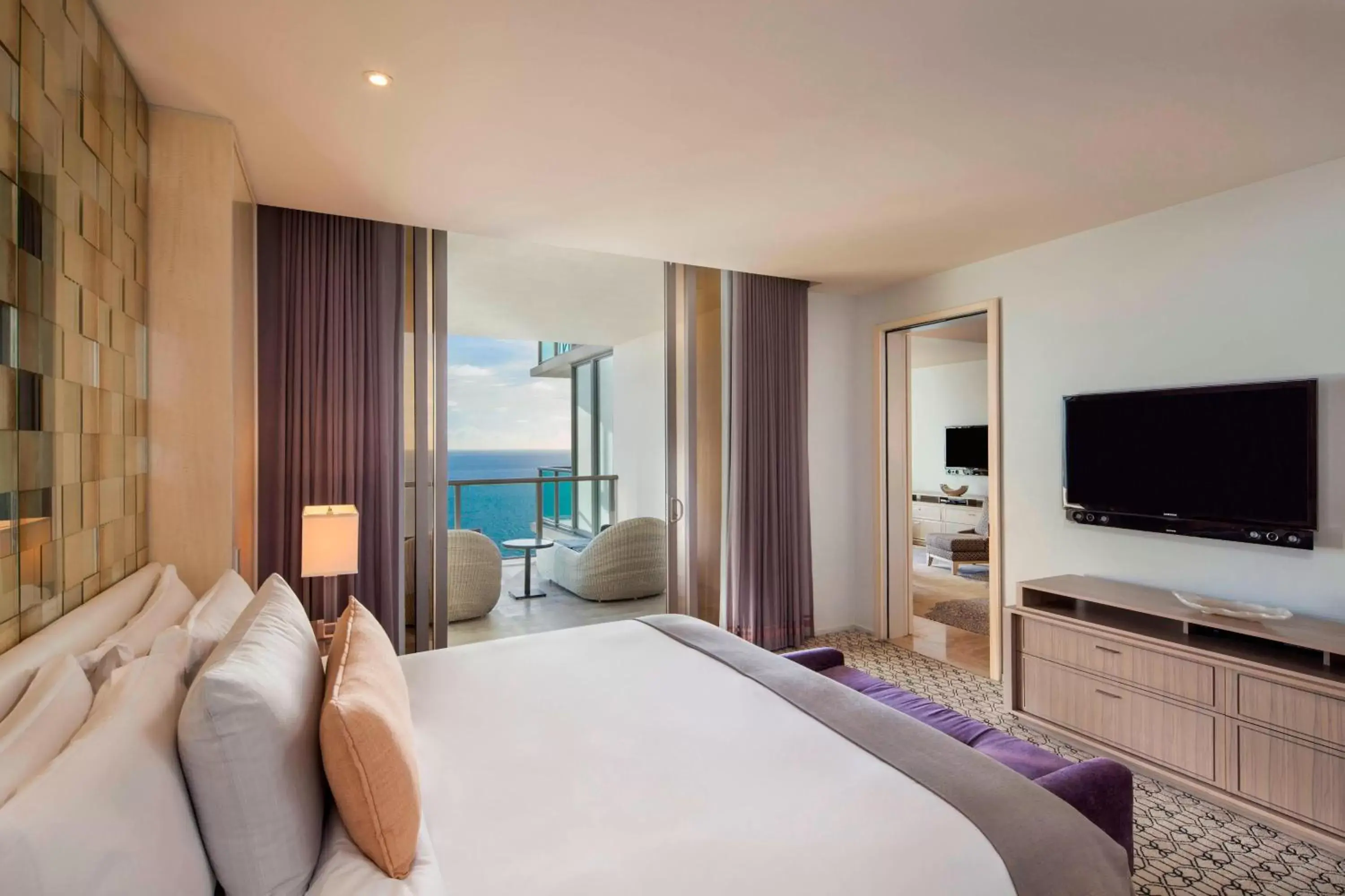 Bedroom in The St Regis Bal Harbour Resort