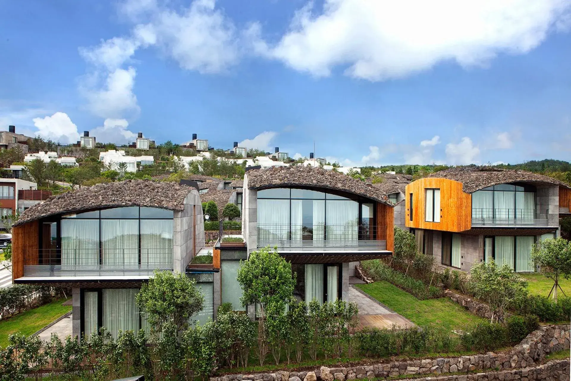 Property building in Lotte Resort Jeju Artvillas