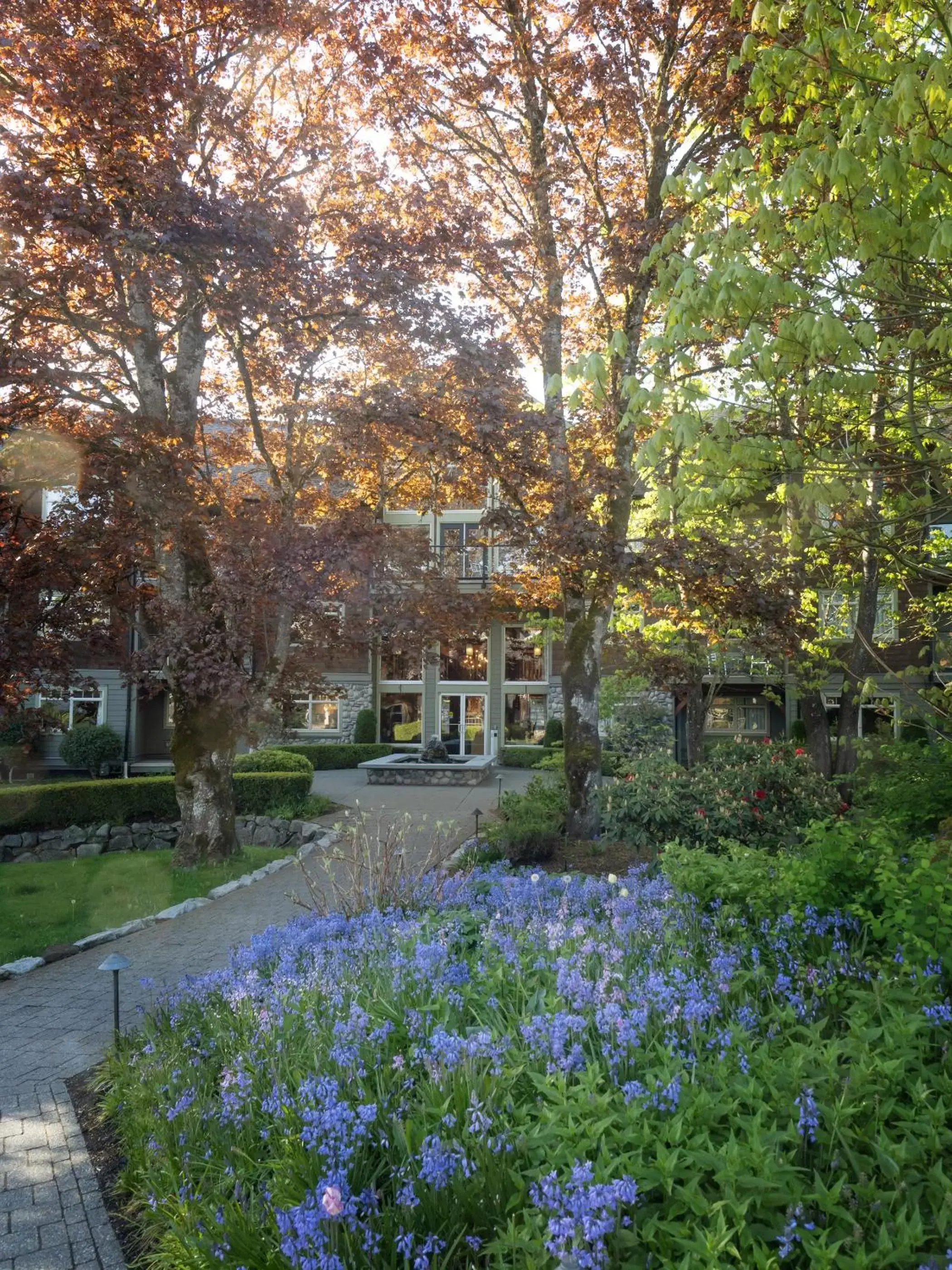 Spring, Garden in Old House Hotel & Spa