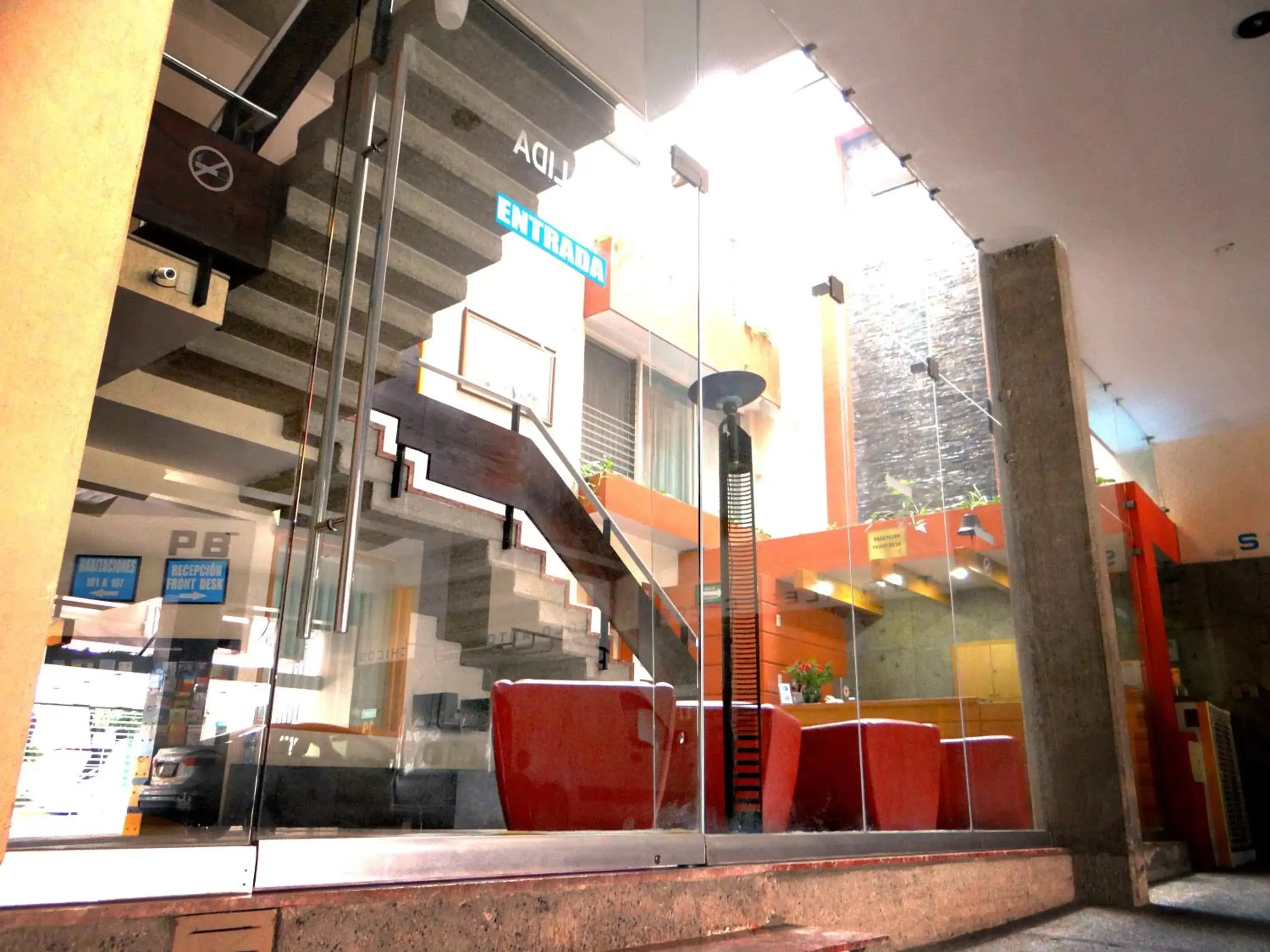 Facade/entrance, Property Building in Hotel Fuente Del Bosque