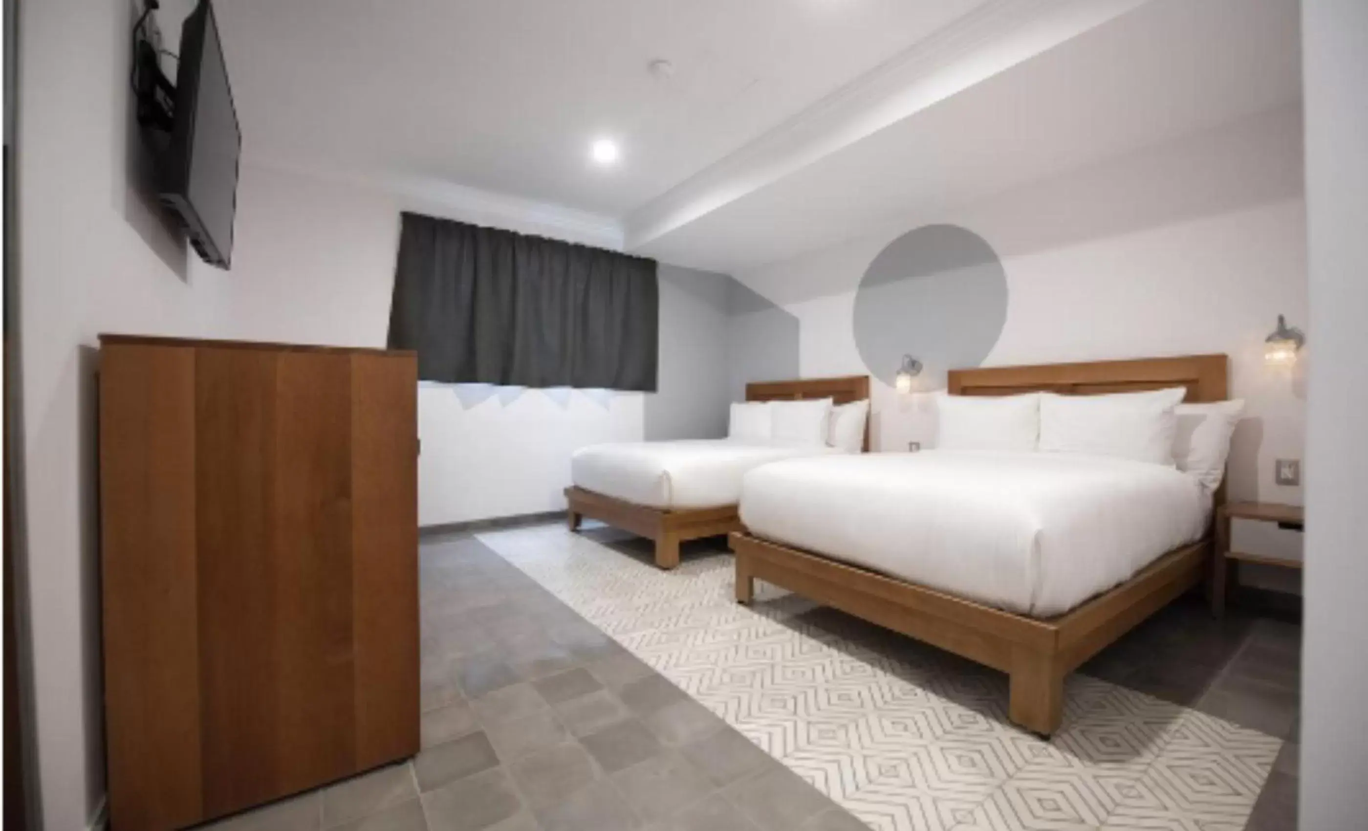 Bed in Hotel MX condesa