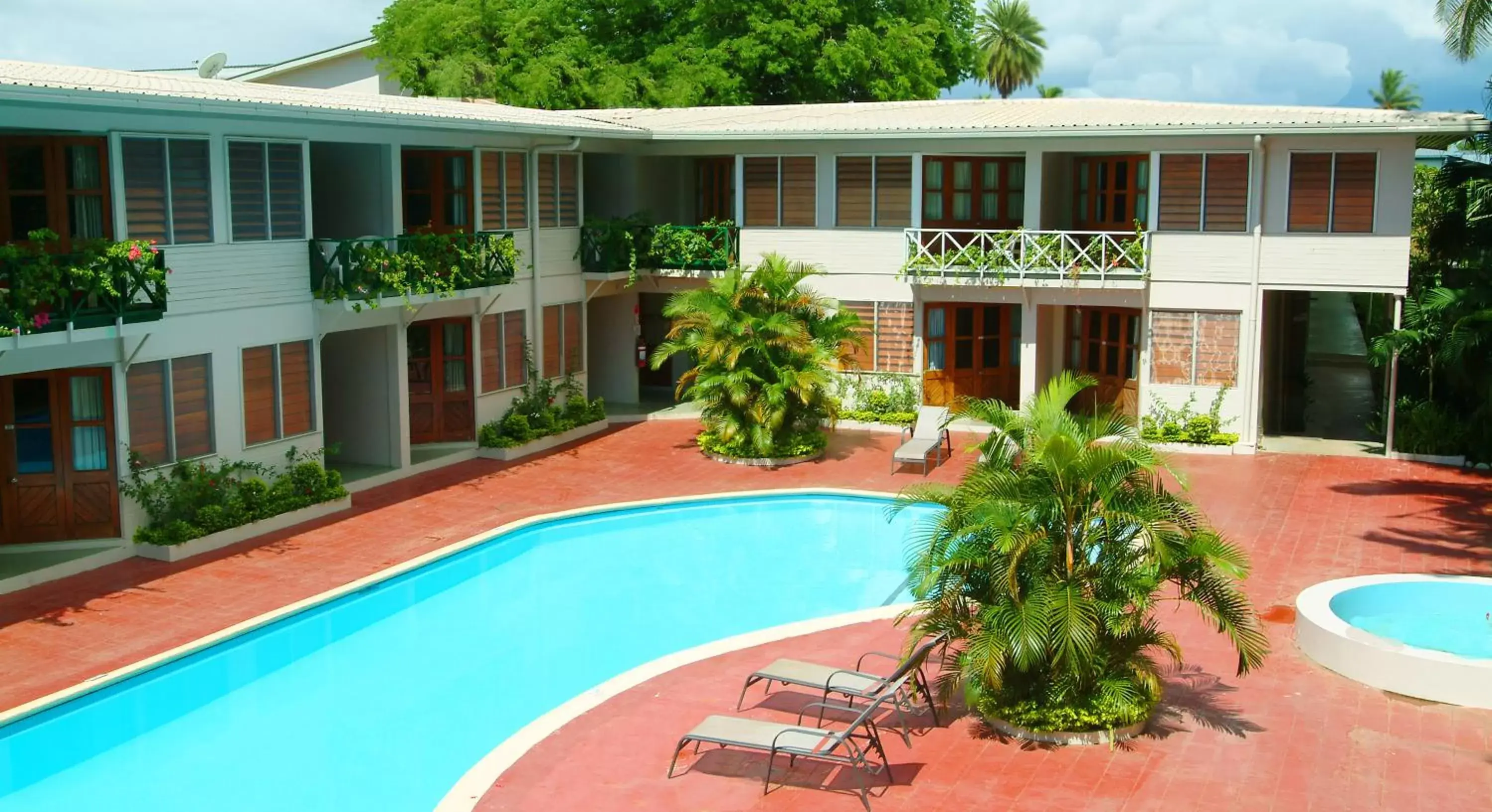 , Swimming Pool in Hexagon International Hotel, Villas & Spa