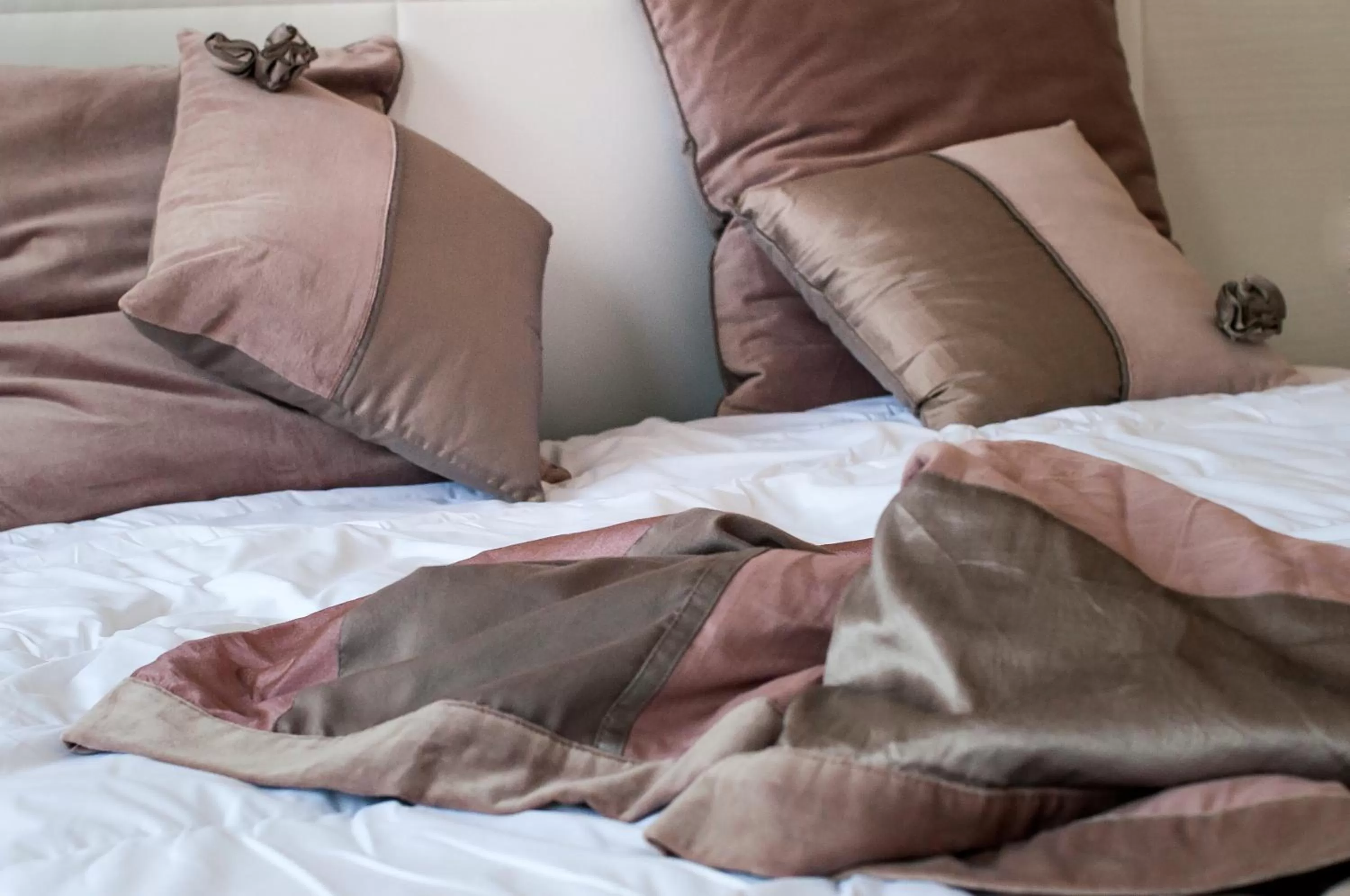 Decorative detail, Bed in Scrovegni Room & Breakfast