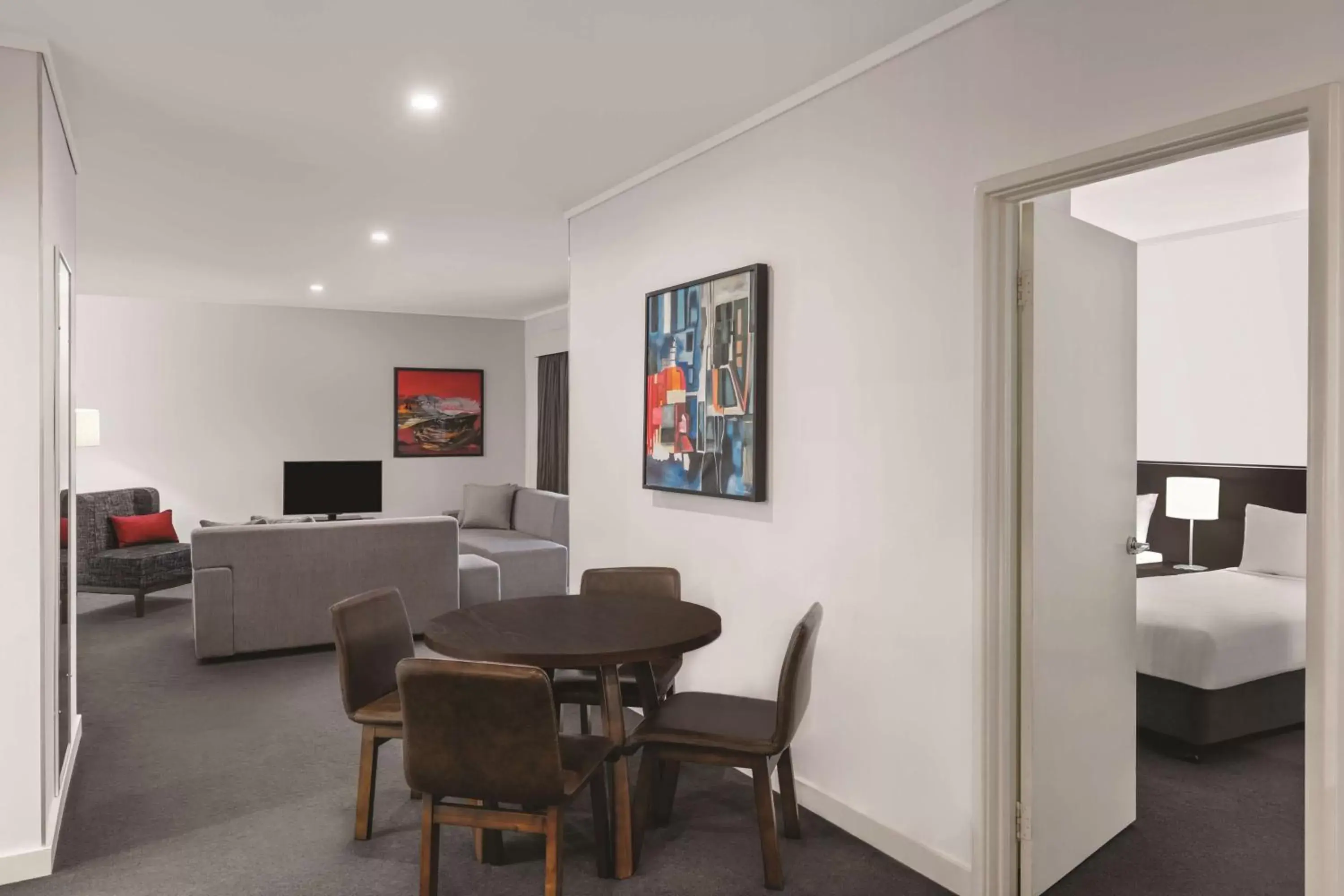 Bedroom, Dining Area in Adina Apartment Hotel Perth Barrack Plaza
