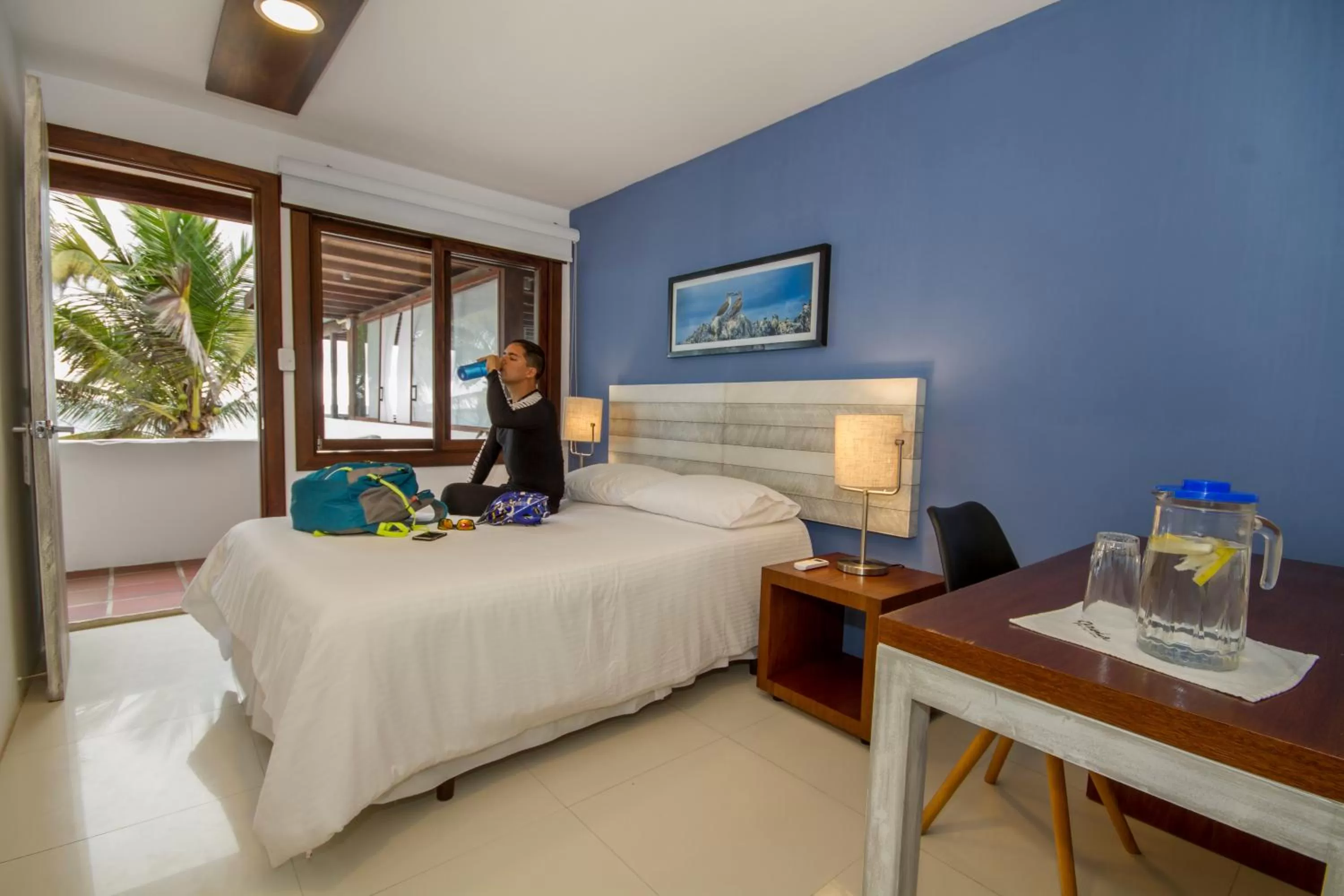 Bedroom, Bed in Casita de la Playa