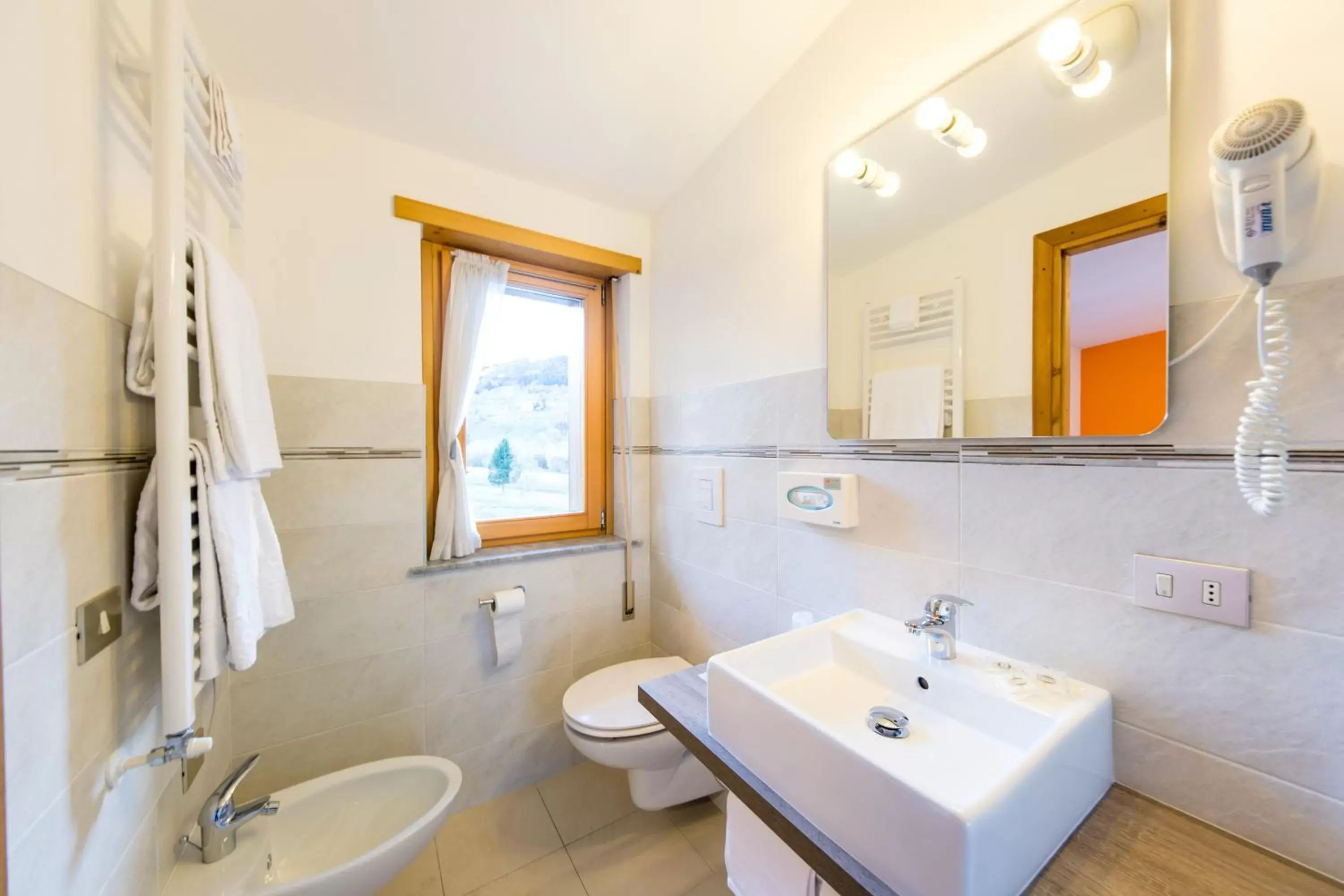 Bathroom in Hotel Vallecetta