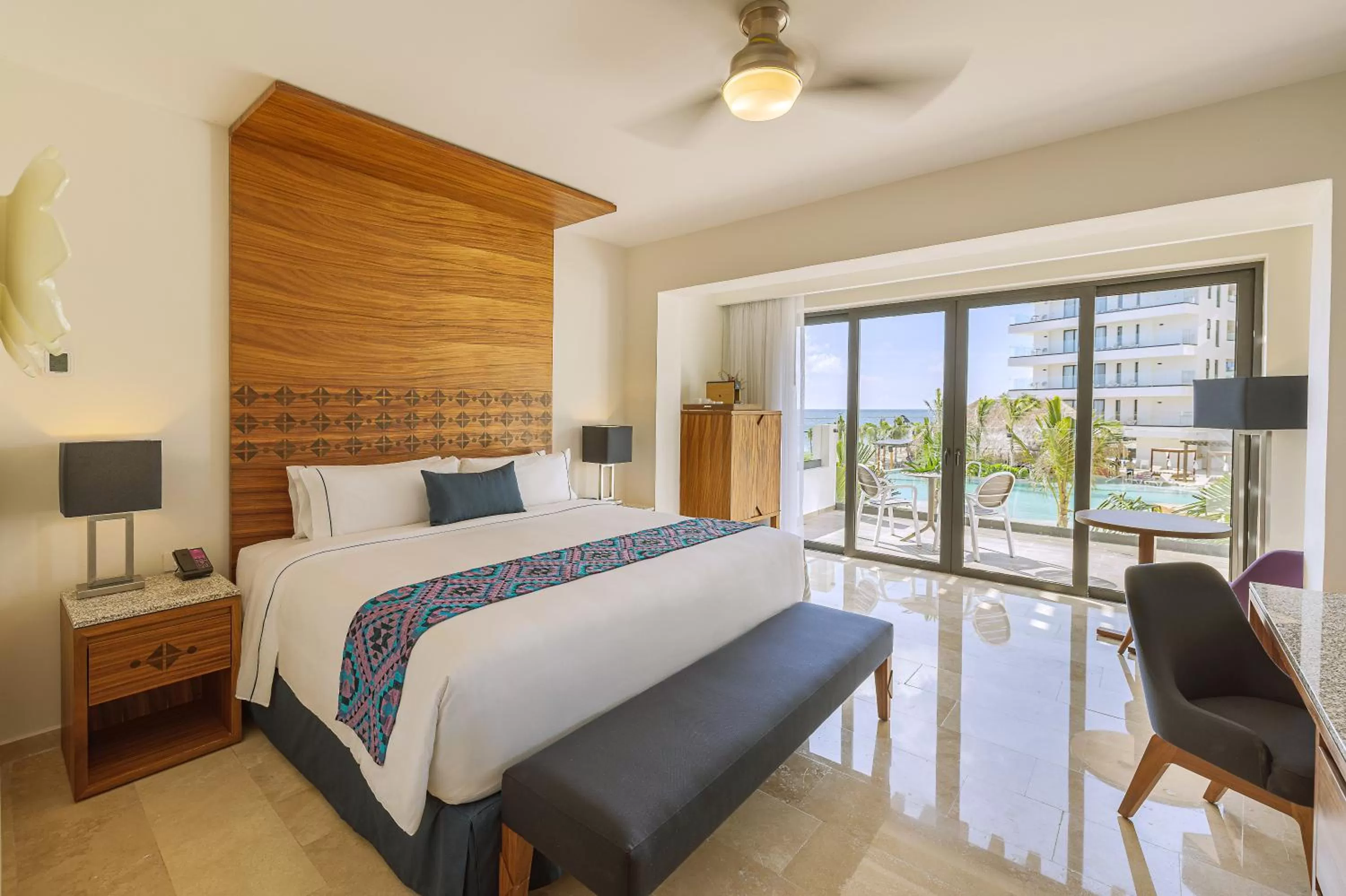 Photo of the whole room, Bed in Sensira Resort & Spa Riviera Maya All Inclusive