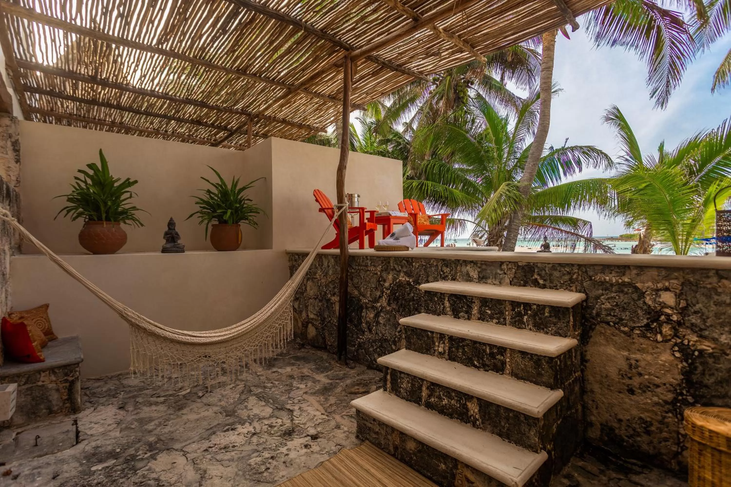 Balcony/Terrace in Lotus Beach Hotel - Adults Only