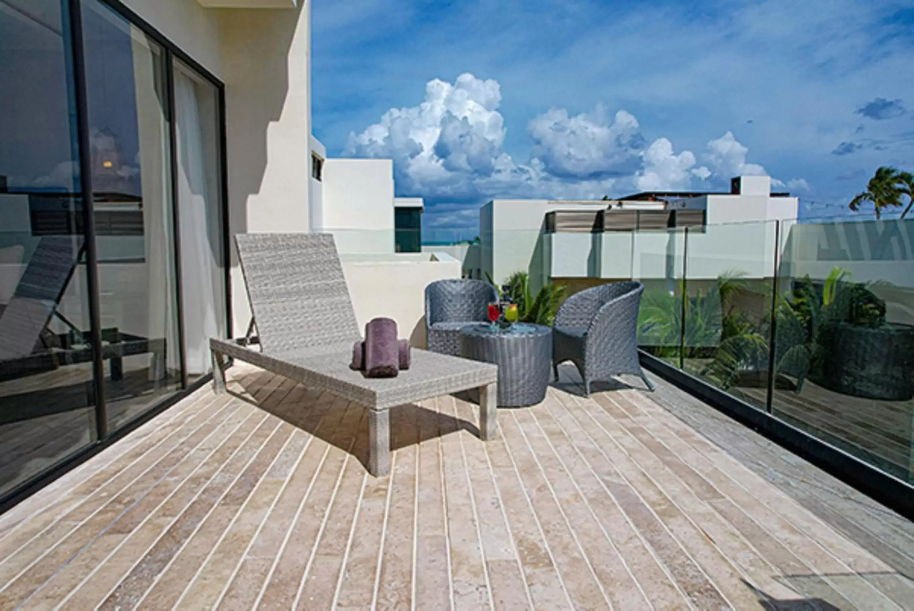 Balcony/Terrace in The Palm at Playa