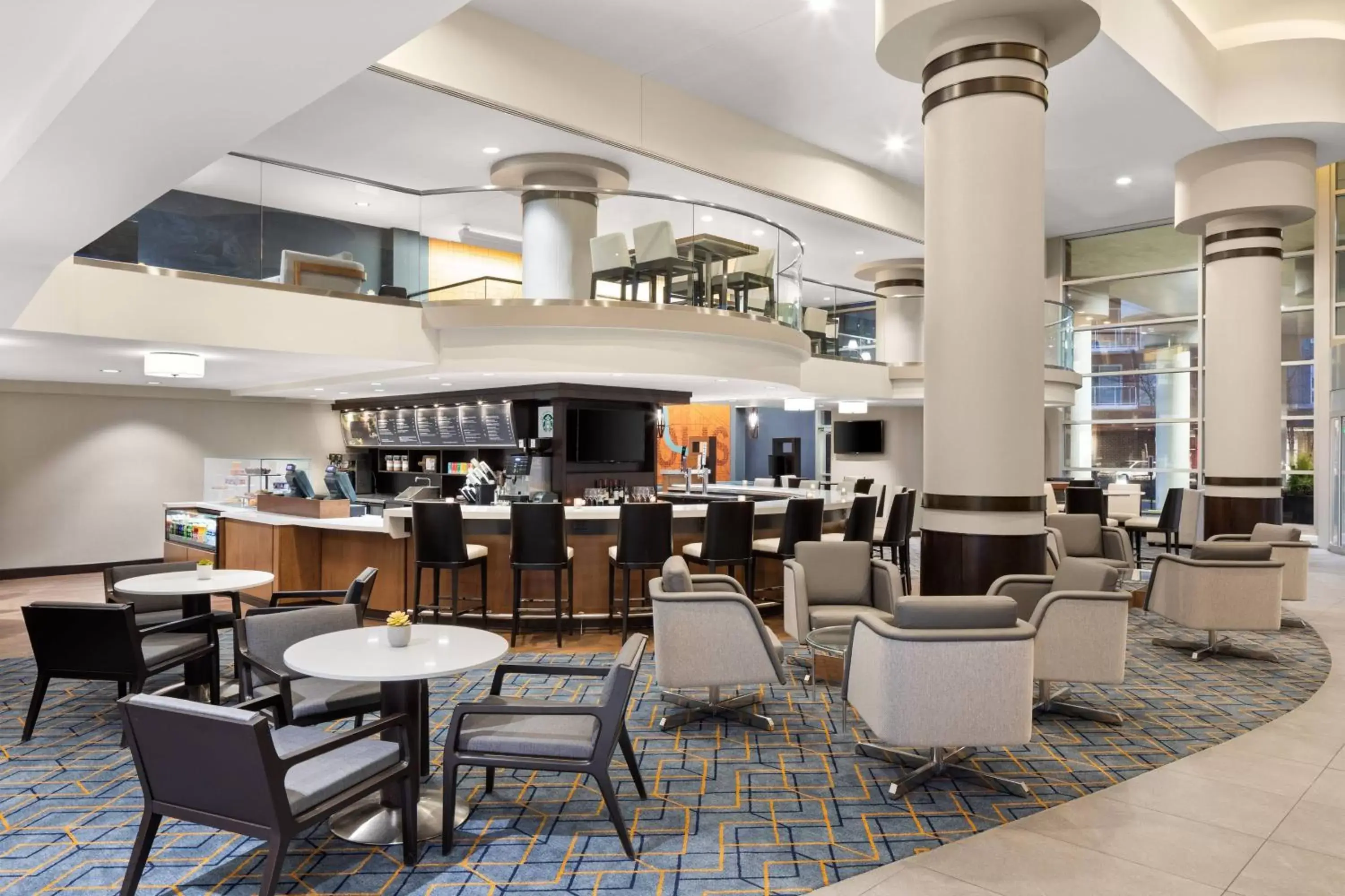Lobby or reception, Lounge/Bar in Courtyard by Marriott Minneapolis Downtown