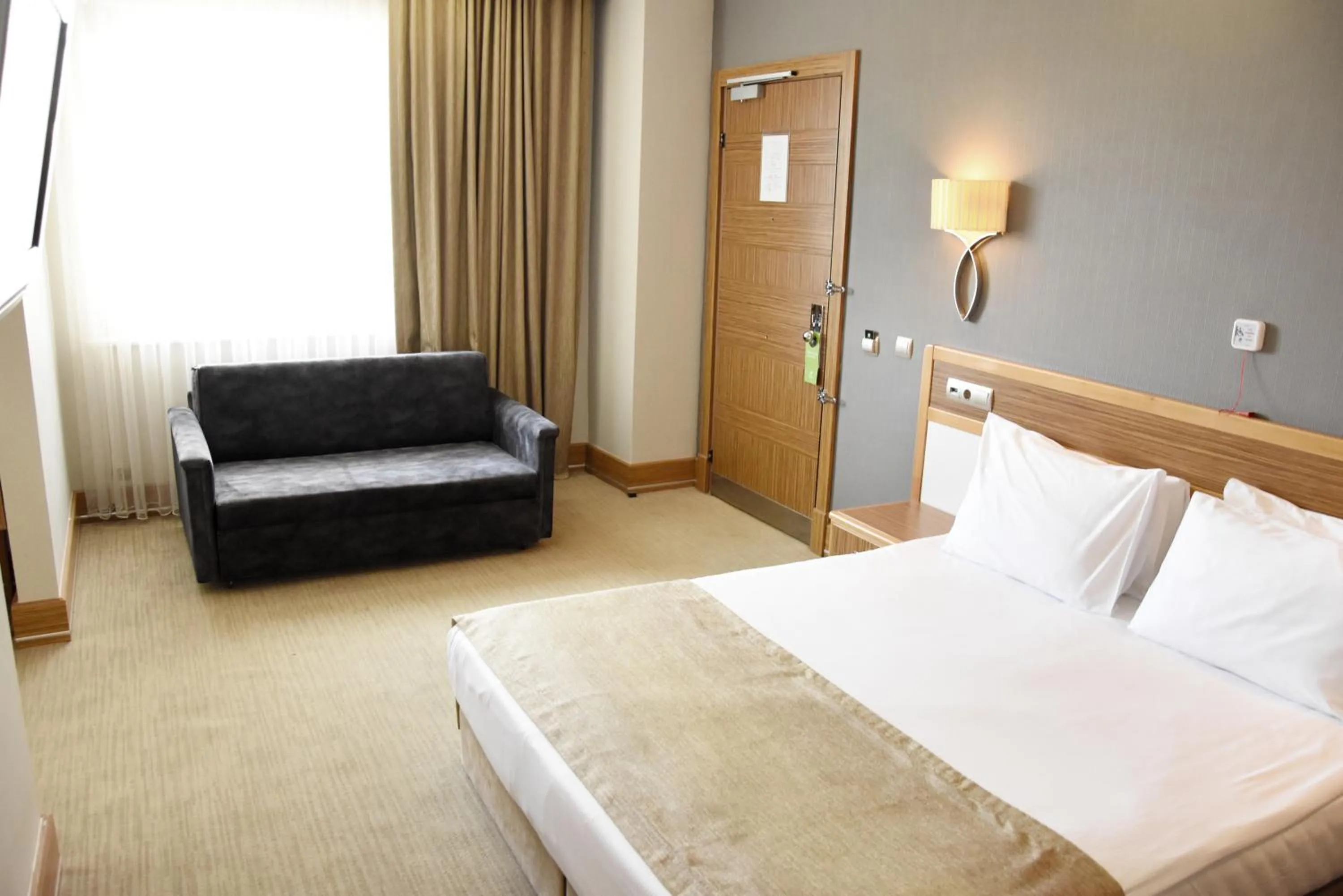 Bed in Euro Park Hotel Bursa