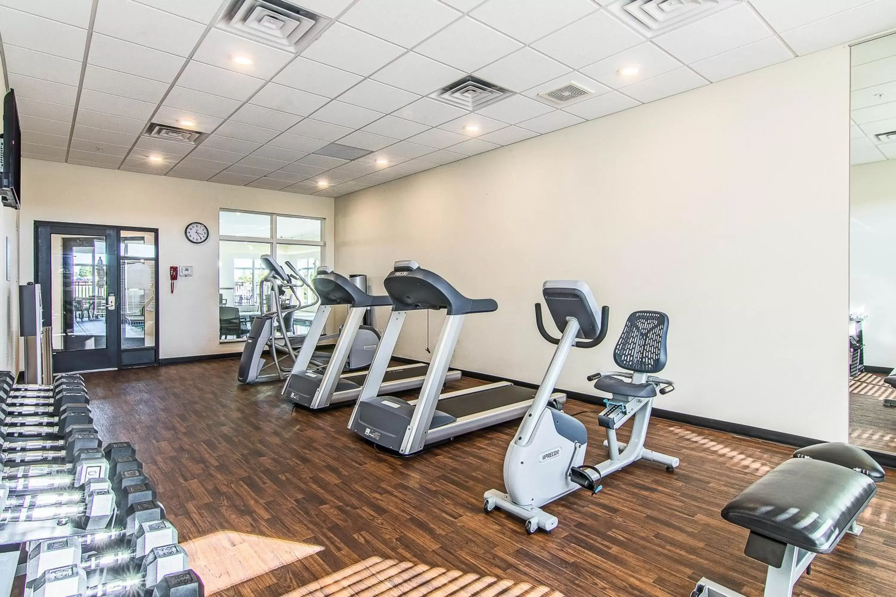 Fitness centre/facilities, Fitness Center/Facilities in Sleep Inn & Suites West-Near Medical Center