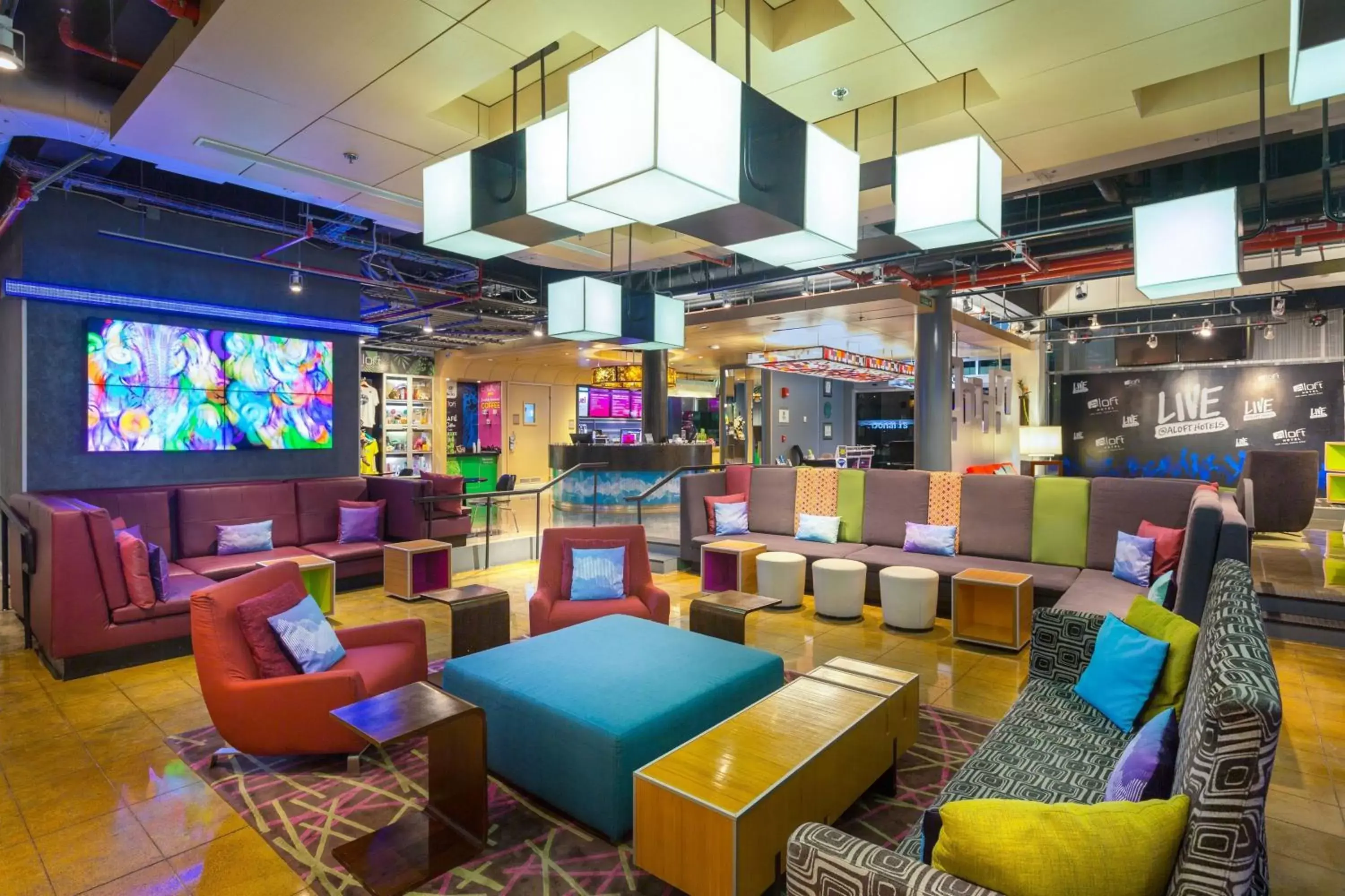 Restaurant/places to eat, Lounge/Bar in Aloft San Jose Hotel, Costa Rica