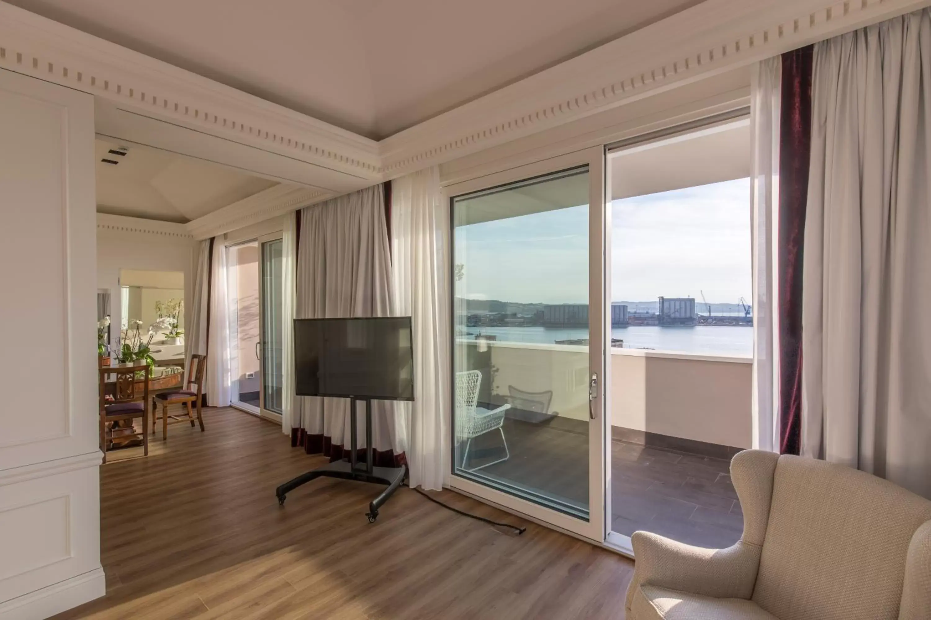 Balcony/Terrace in Grand Hotel Palace