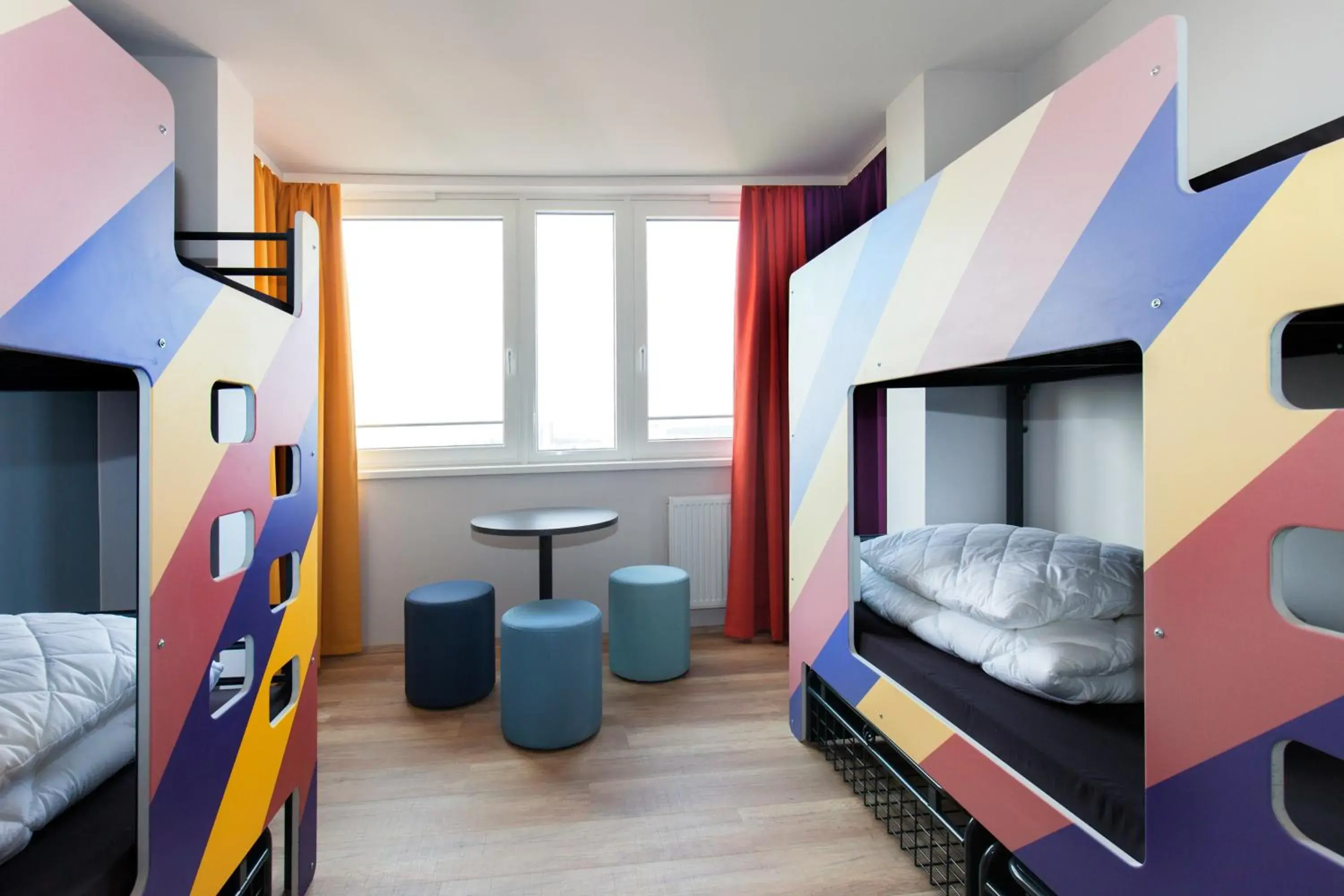 Photo of the whole room, Bunk Bed in a&o Prague Rhea