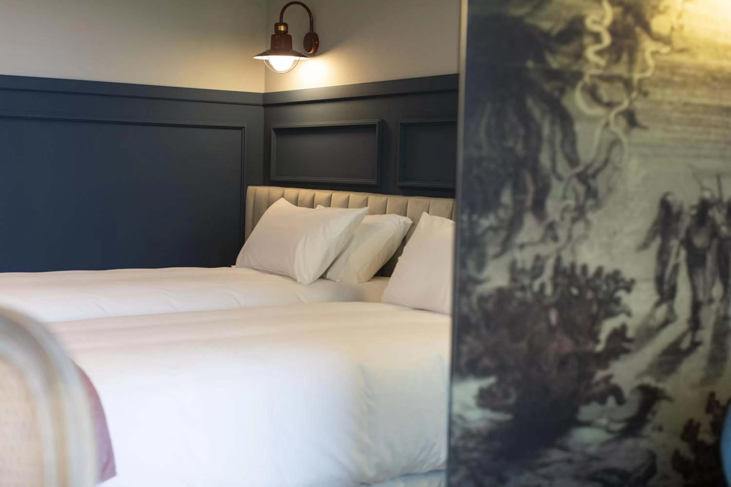 Decorative detail, Bed in Hotel Mi Norte