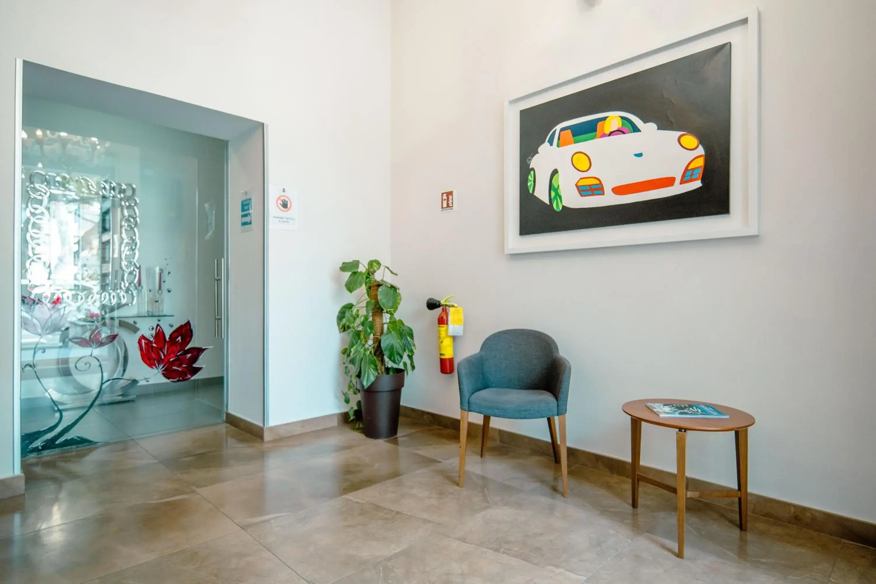 Lobby or reception in Hotel Bruman Salerno Lobby or reception in Hotel Bruman Salerno