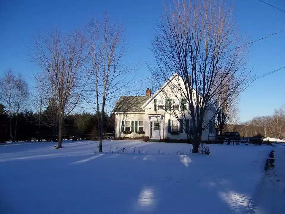 Property building, Winter in Clary Lake Bed and Breakfast
