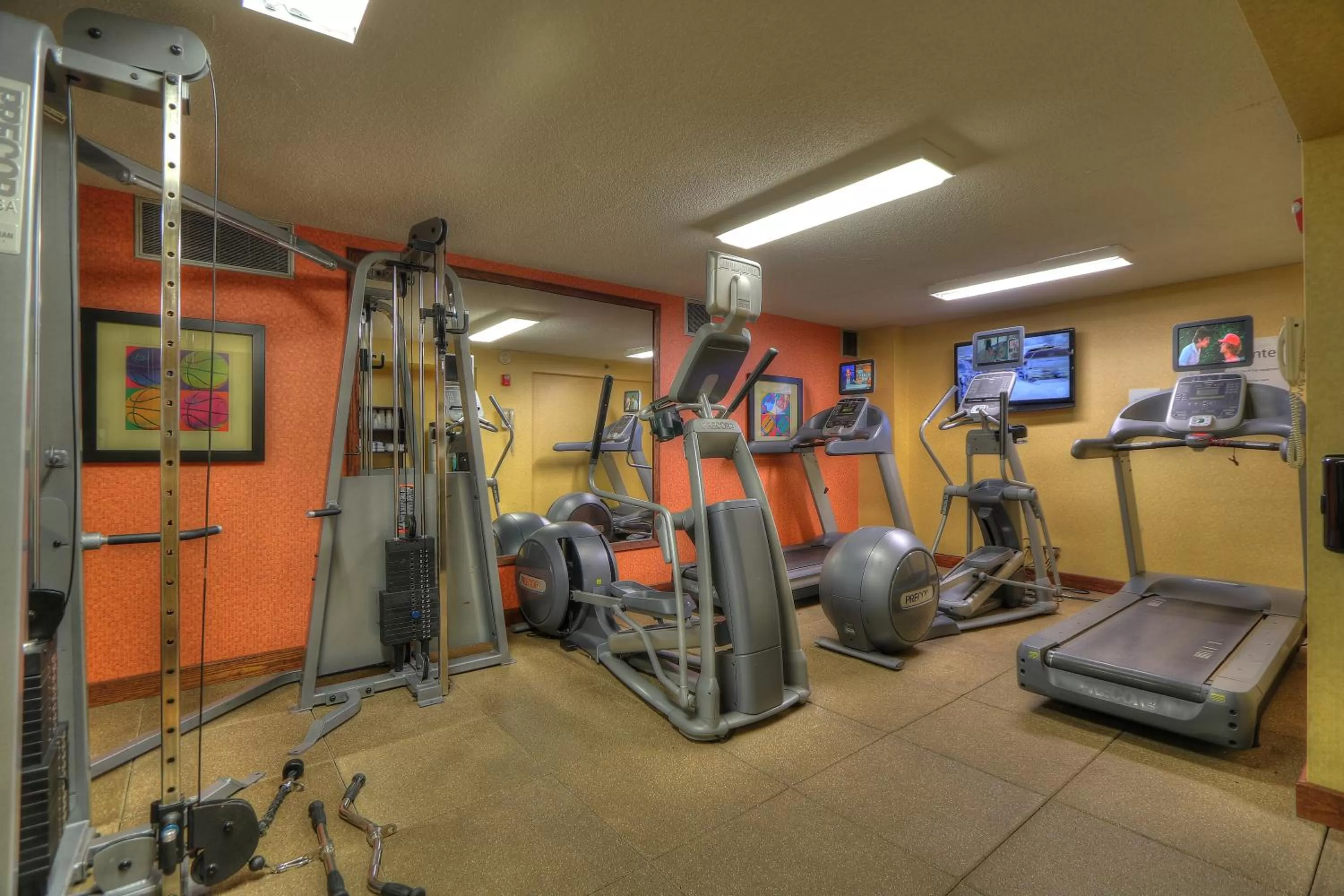 Fitness centre/facilities in The Ramsey Hotel and Convention Center