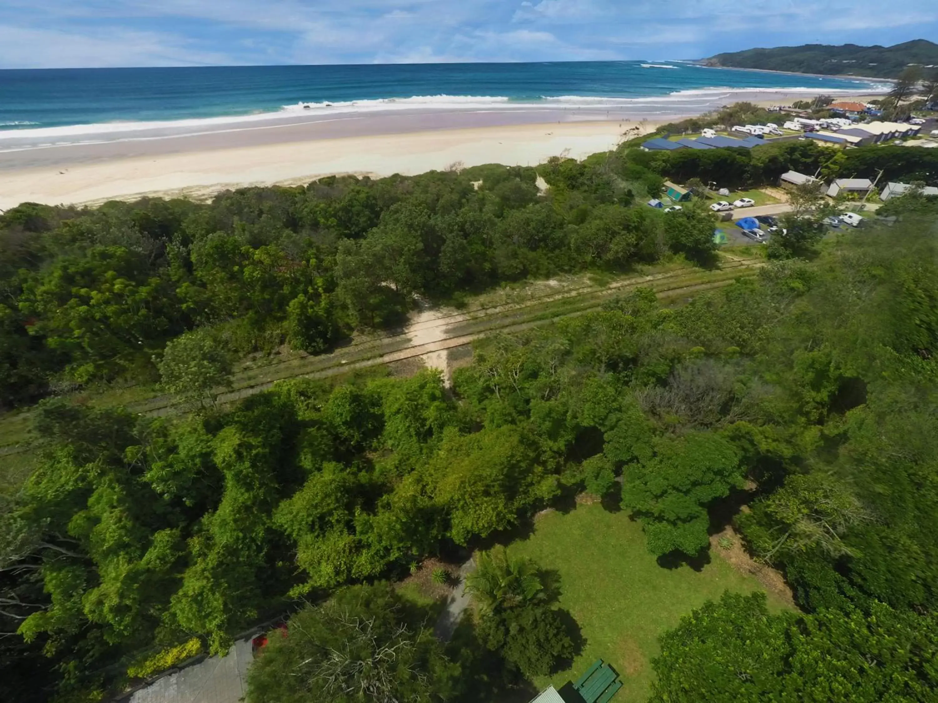 Bird's eye view, Bird's-eye View in Wollongbar Motel