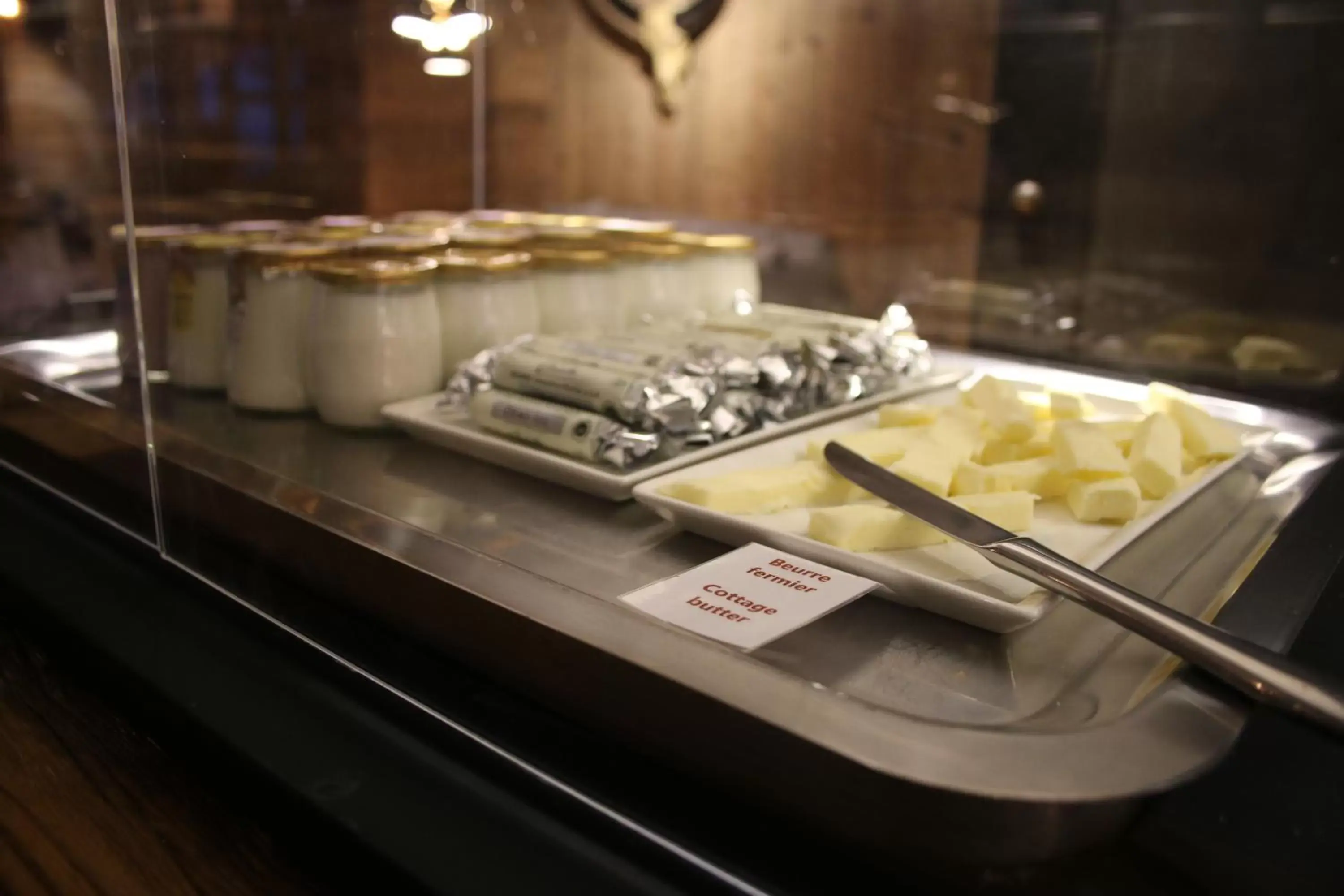 Food close-up in M de Megève