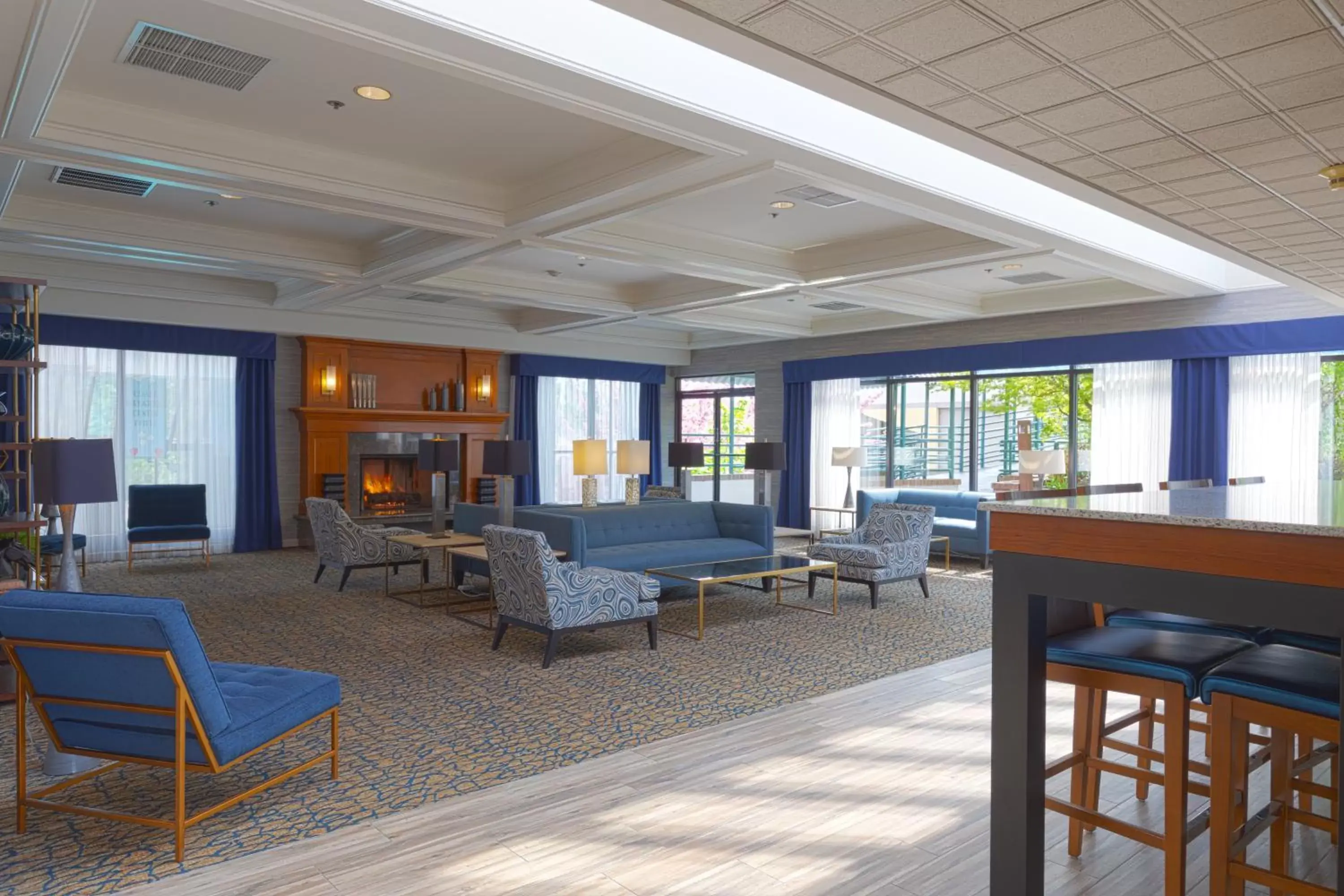Lobby or reception in Coast Wenatchee Center Hotel