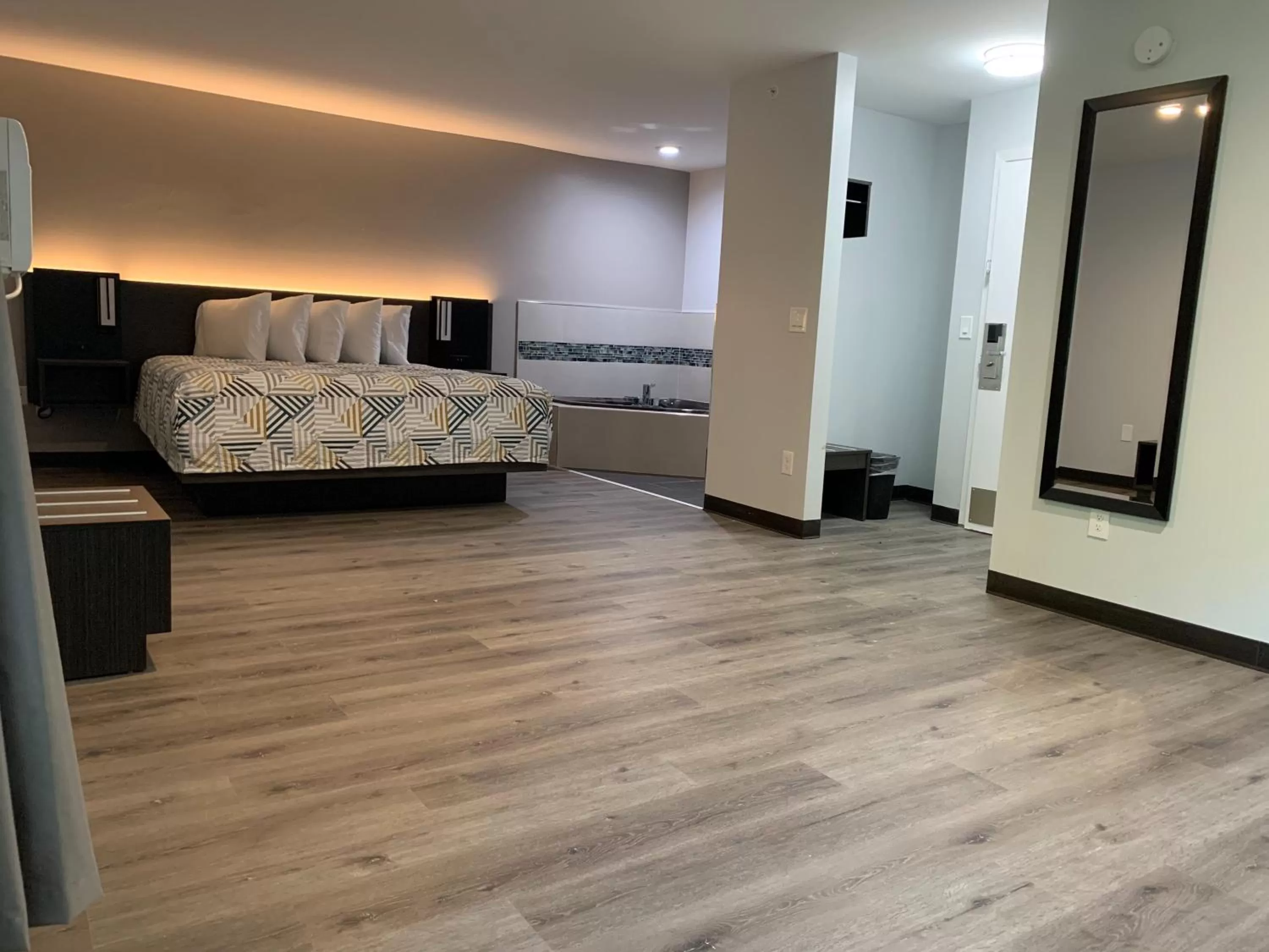 Bedroom in Studio 6 Rockford