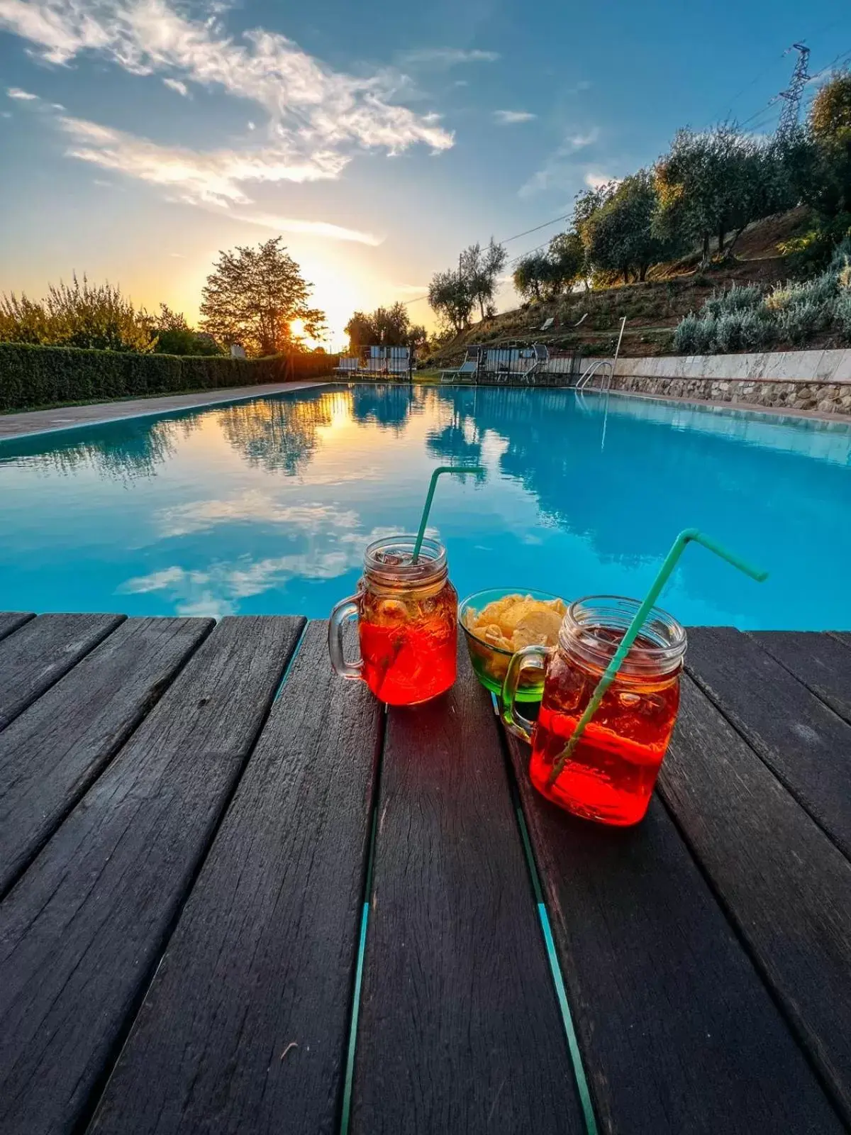 sunbed, Swimming Pool in Borgo Grondaie