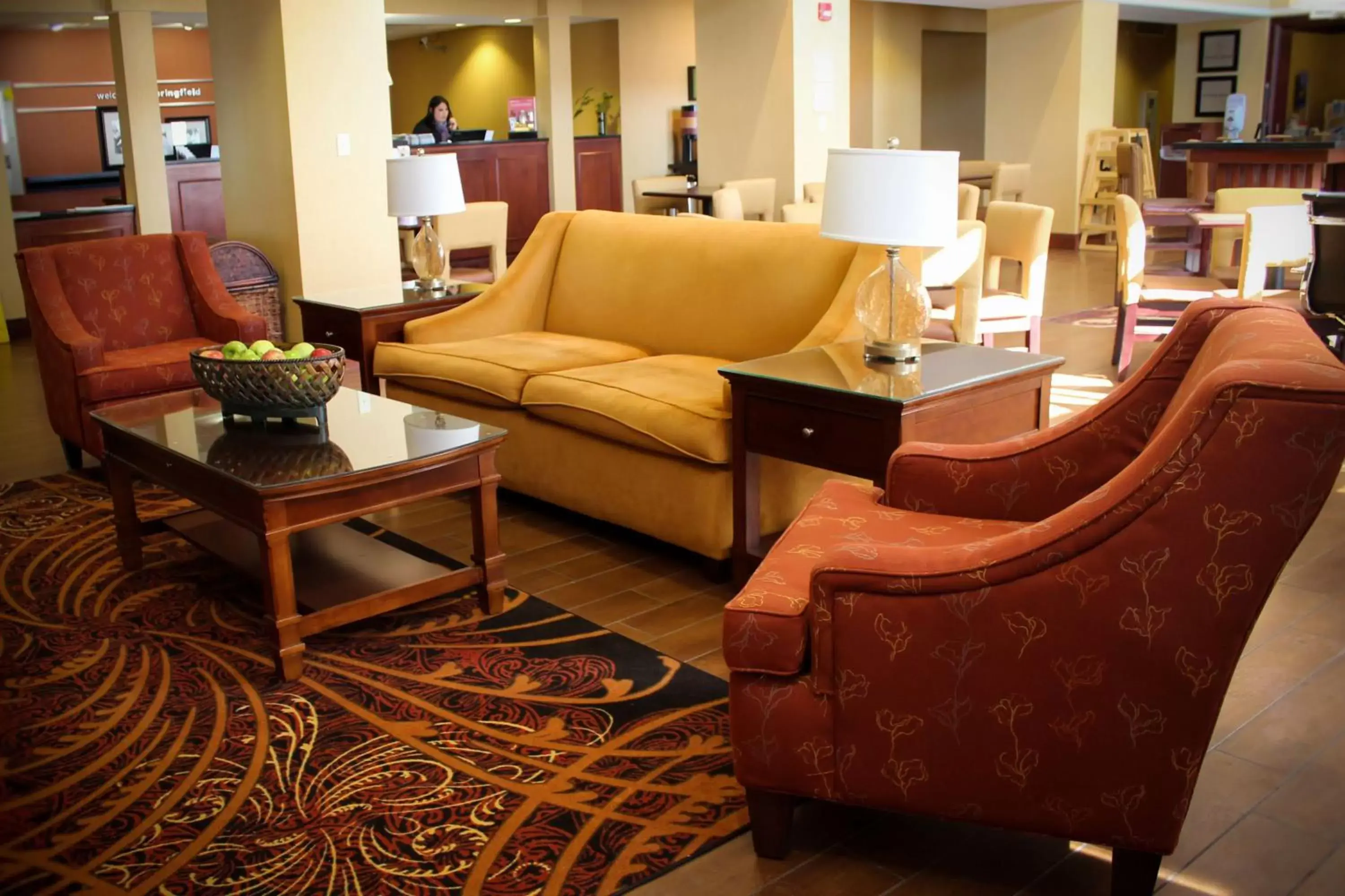 Lobby or reception, Seating Area in Hampton Inn & Suites, Springfield SW