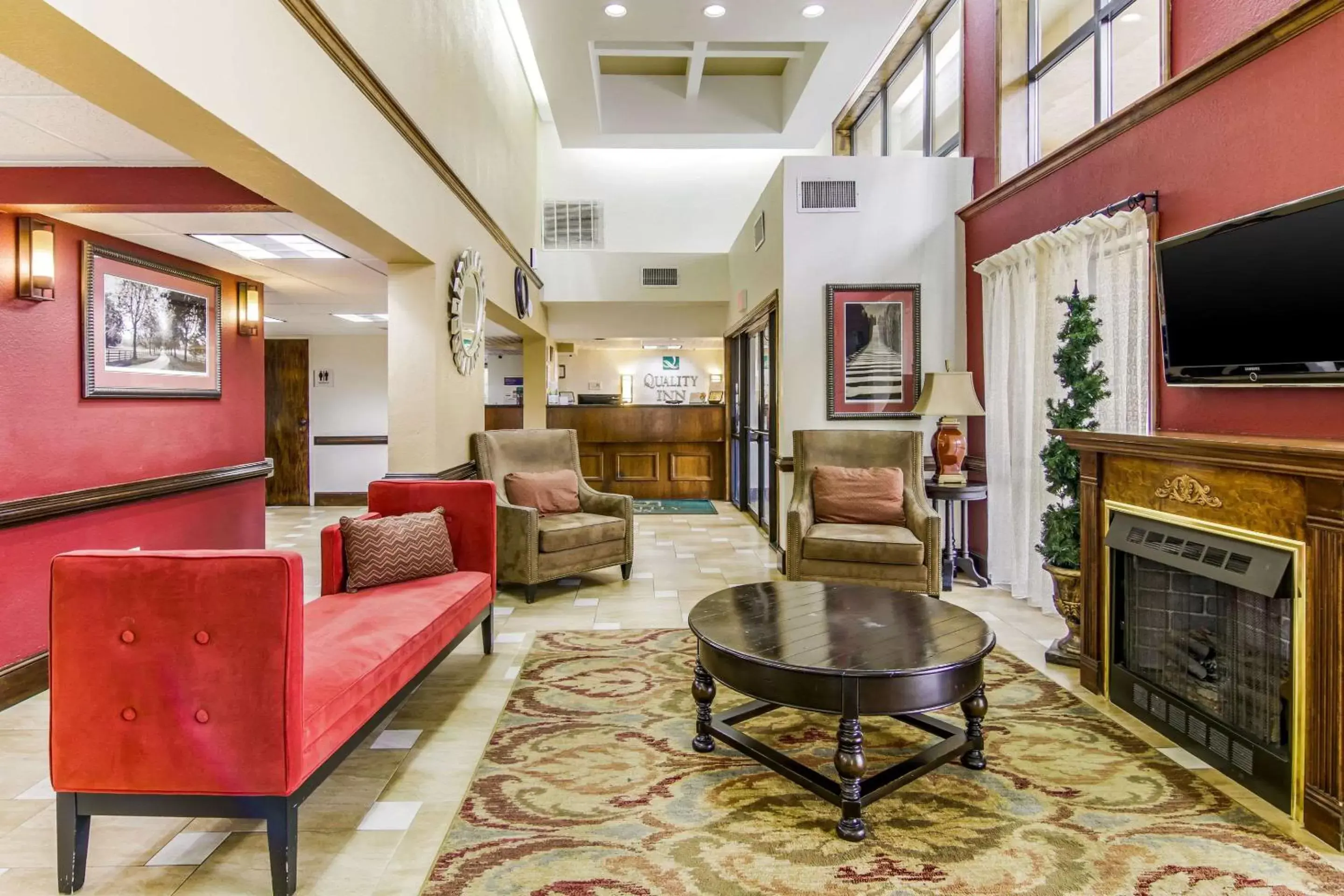 Lobby or reception, Seating Area in Quality Inn Stone Mountain Atlanta