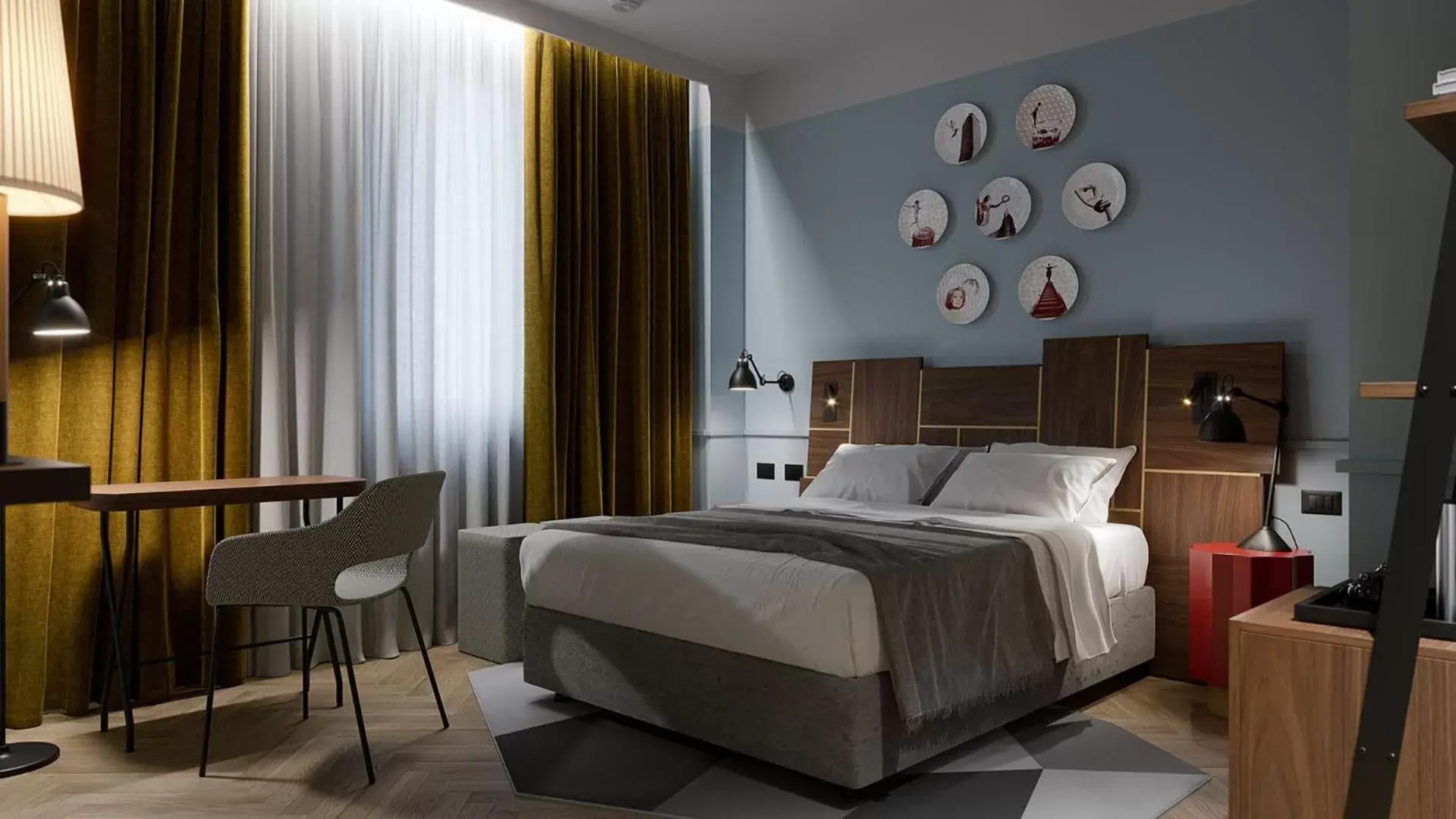 Bed in Urban Hive Milano