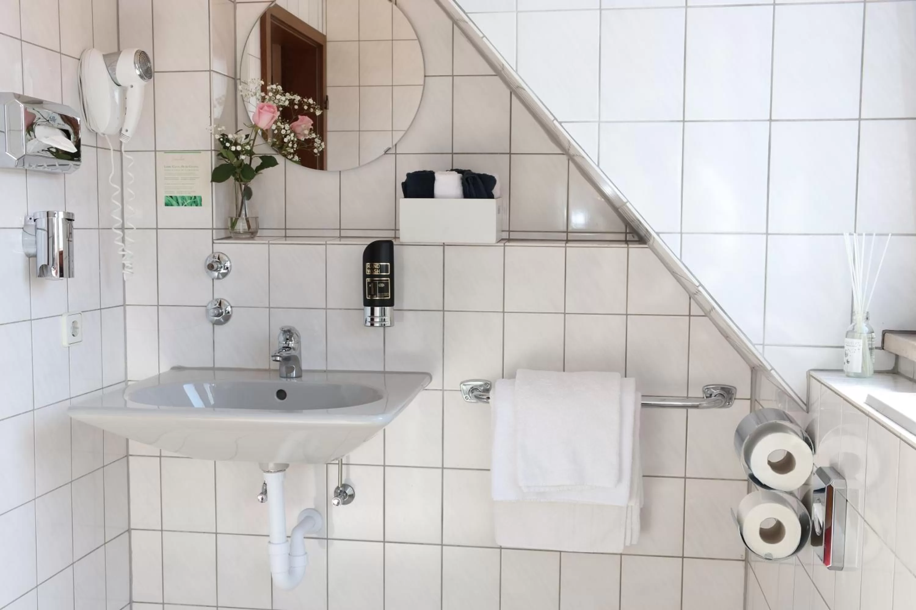 Bathroom in Hotel Daucher