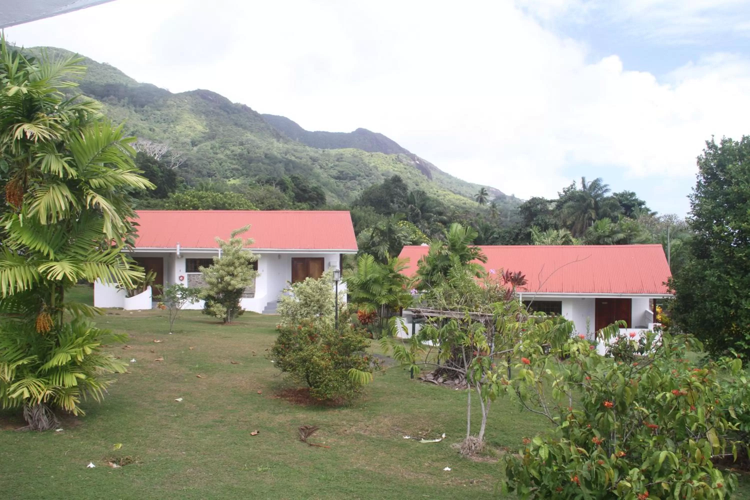 Garden view in Daniella's Bungalows