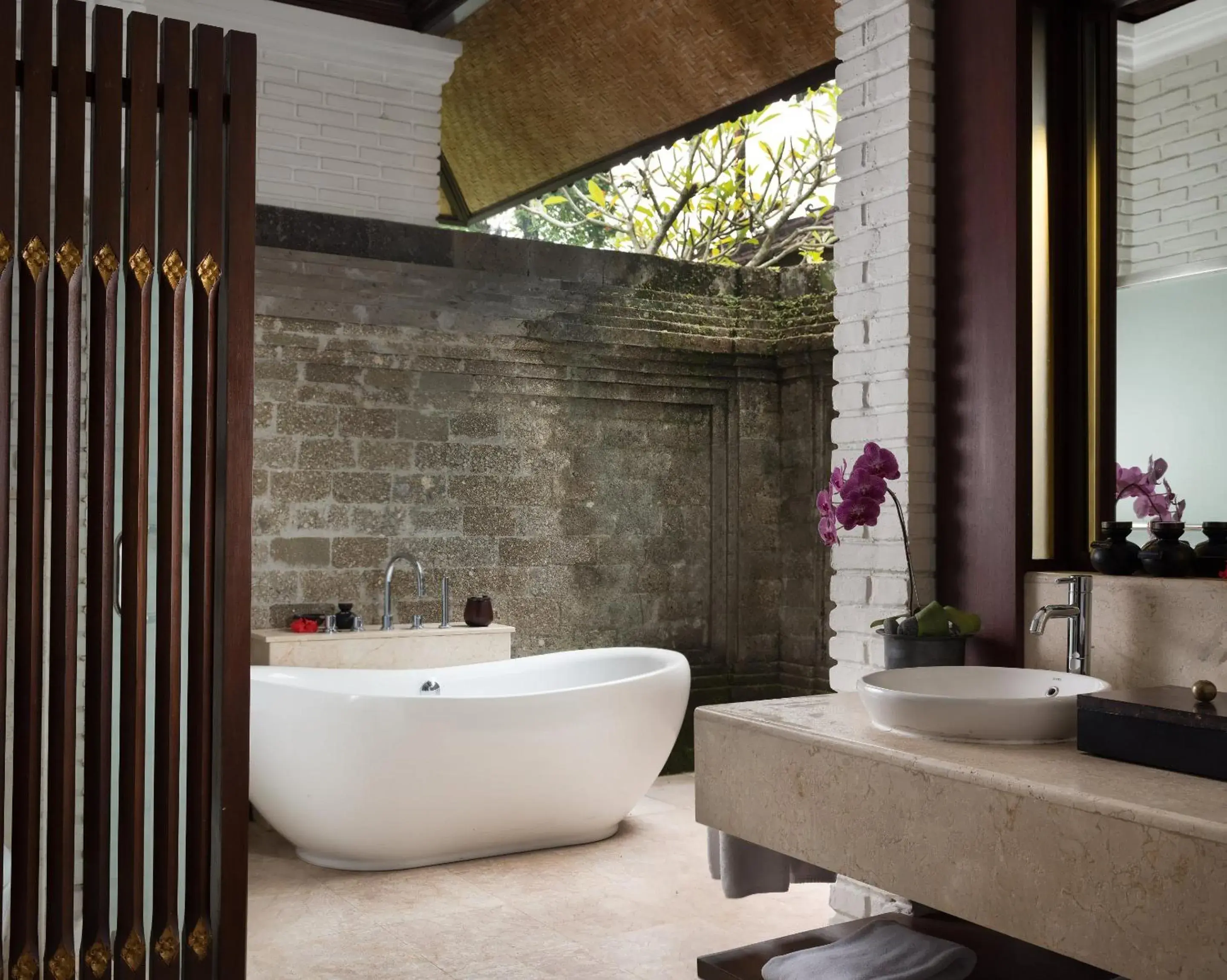 Bathroom in Tanah Gajah, a Resort by Hadiprana