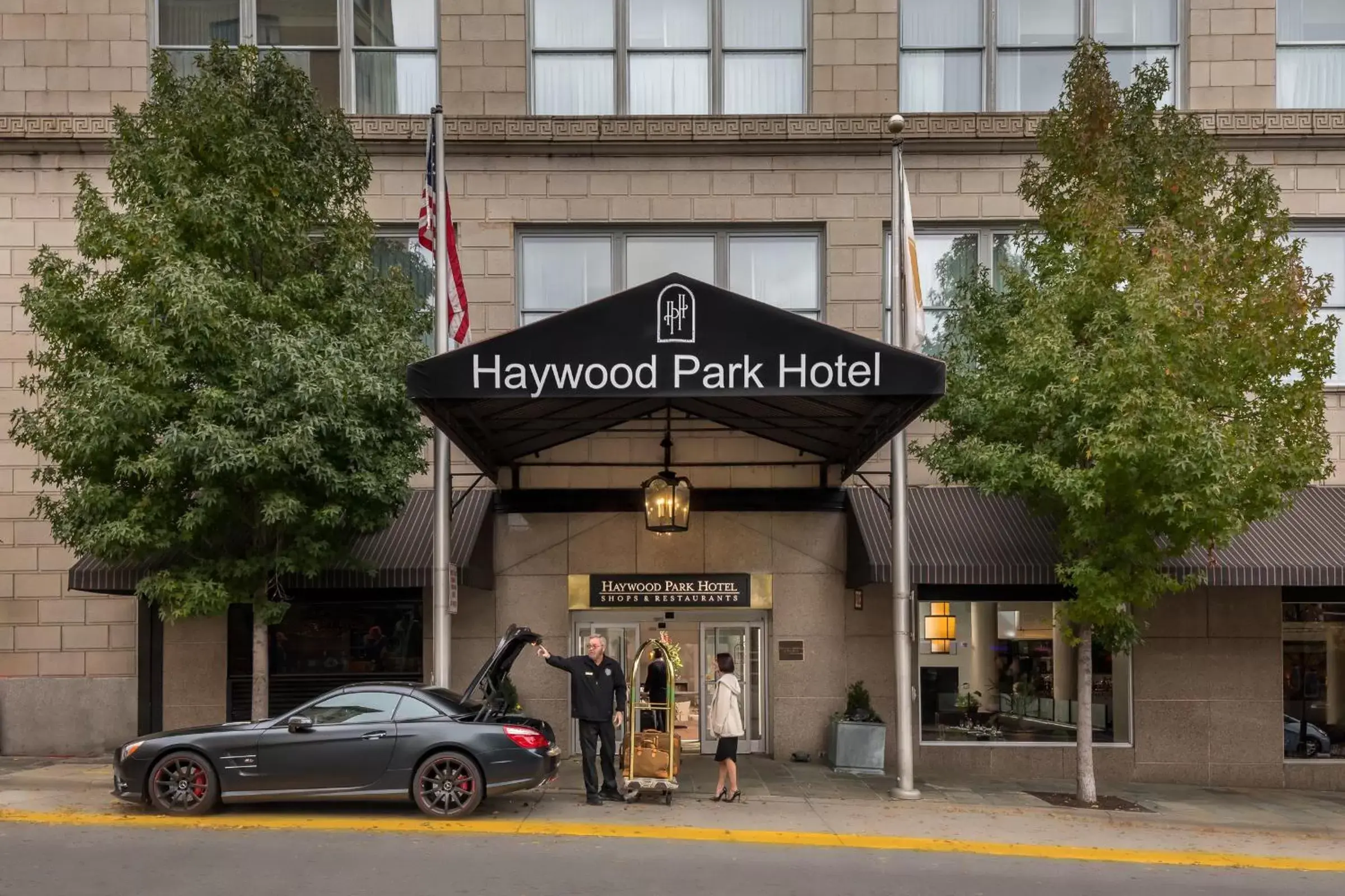 Property building in Haywood Park Hotel, Ascend Hotel Collection