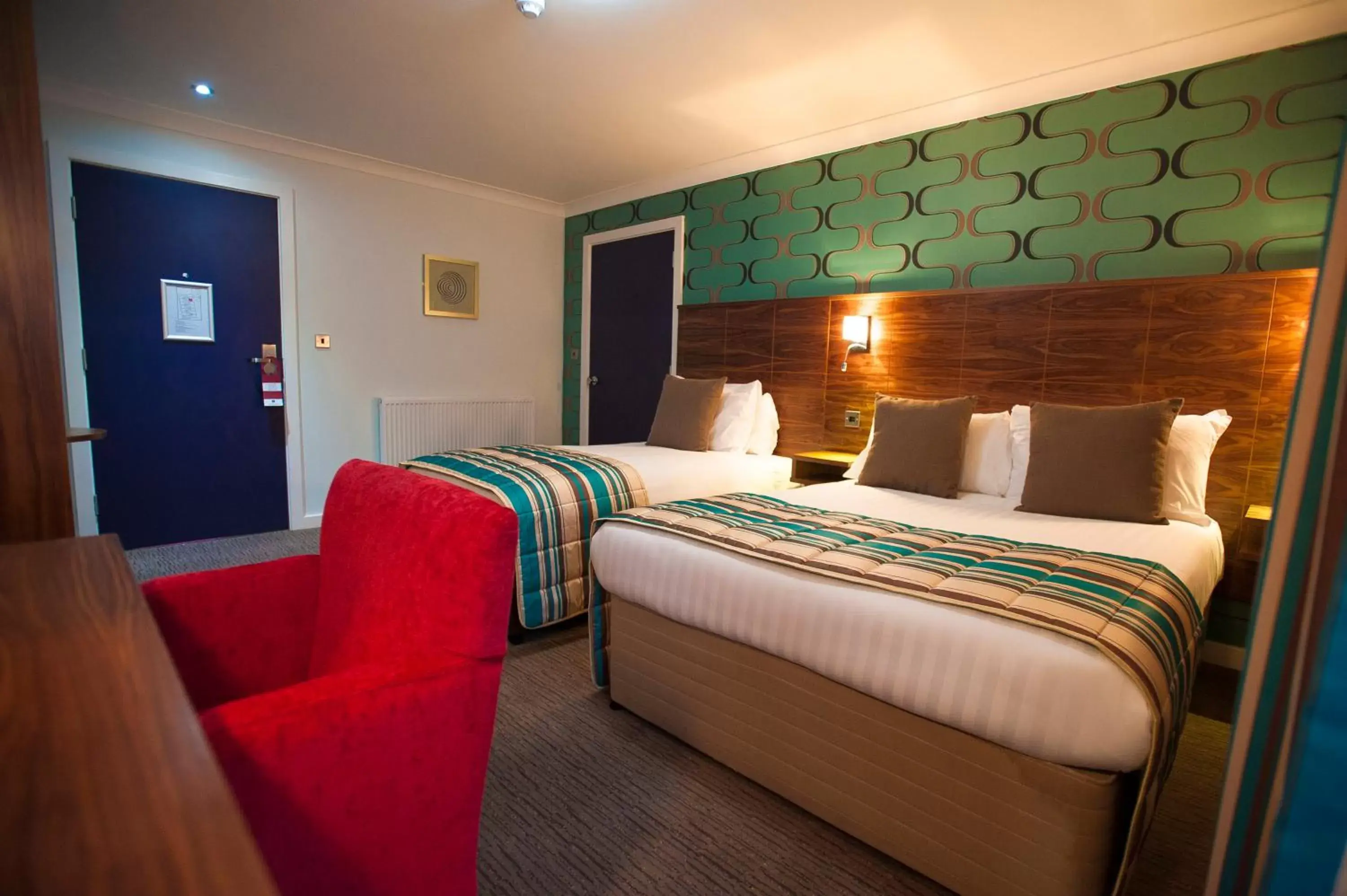 Bed in B/W Plus Lancashire Manor Hotel