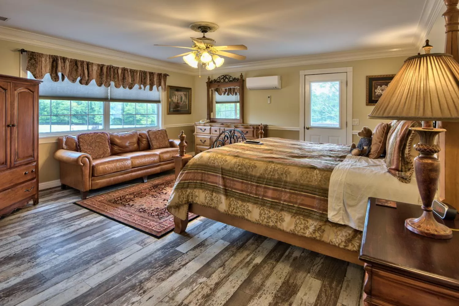 Bed in Southern Cross Guest Ranch