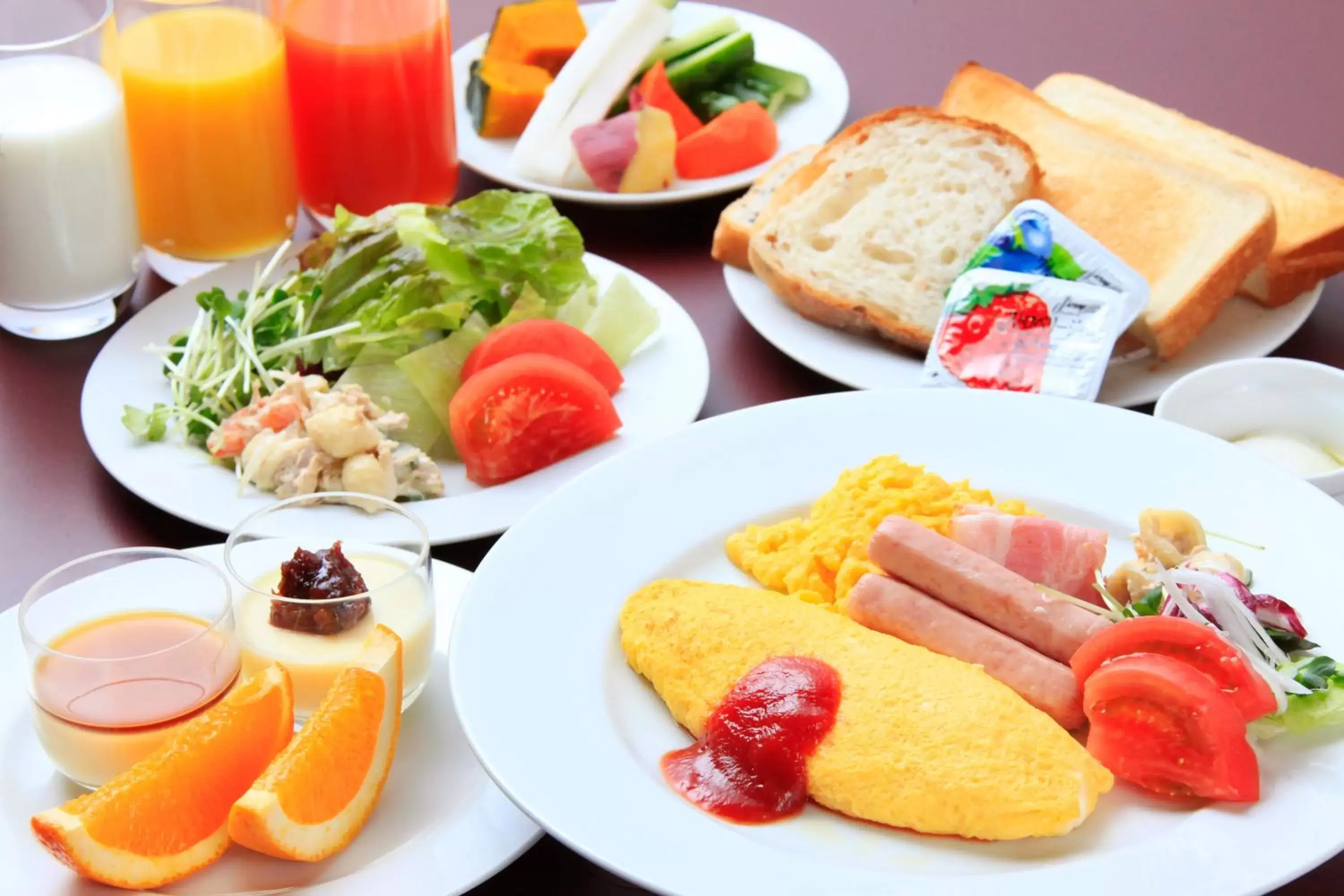 Buffet breakfast, Breakfast in Quintessa Hotel Ogaki