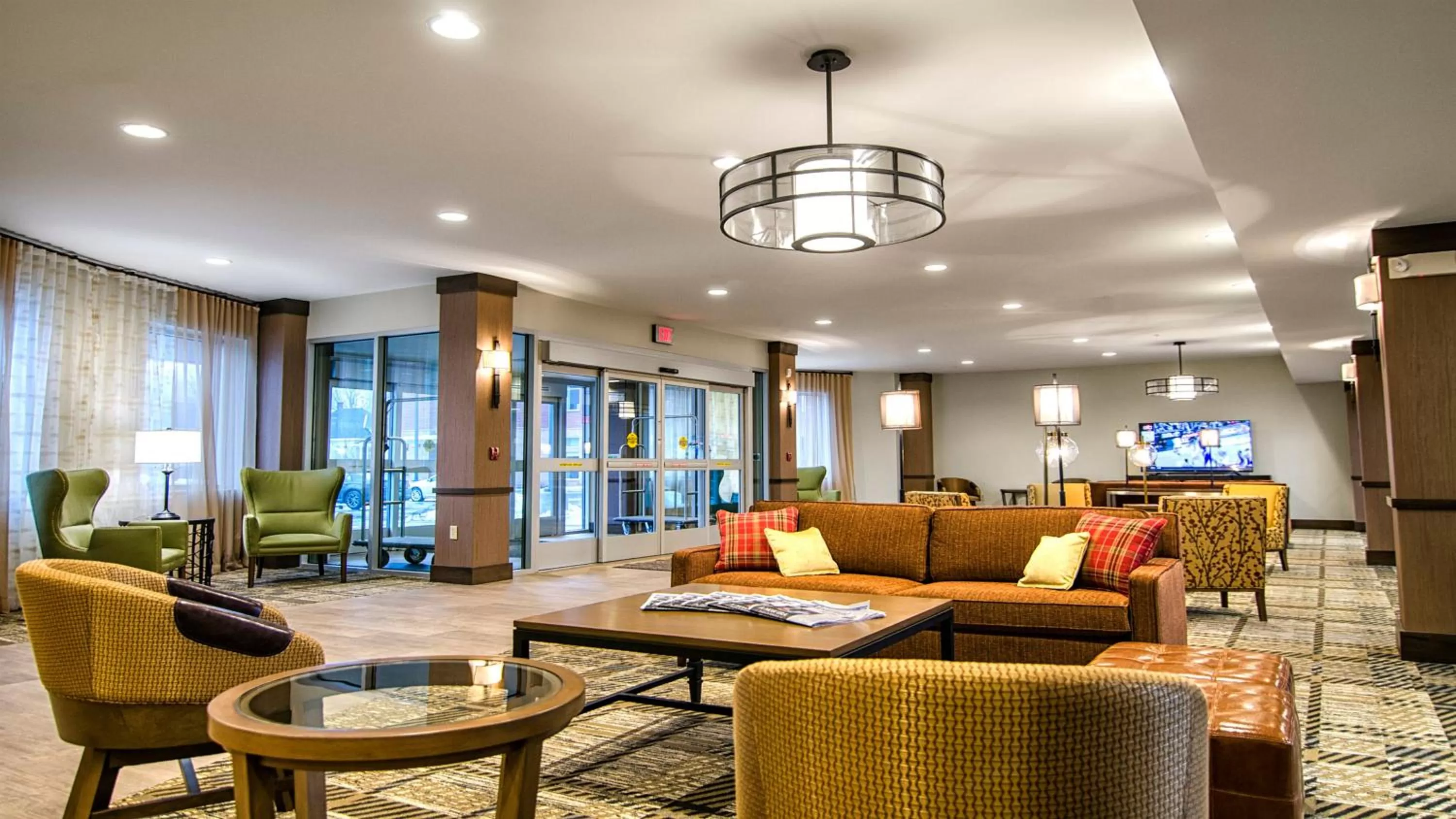 Property building in Staybridge Suites Marquette by IHG