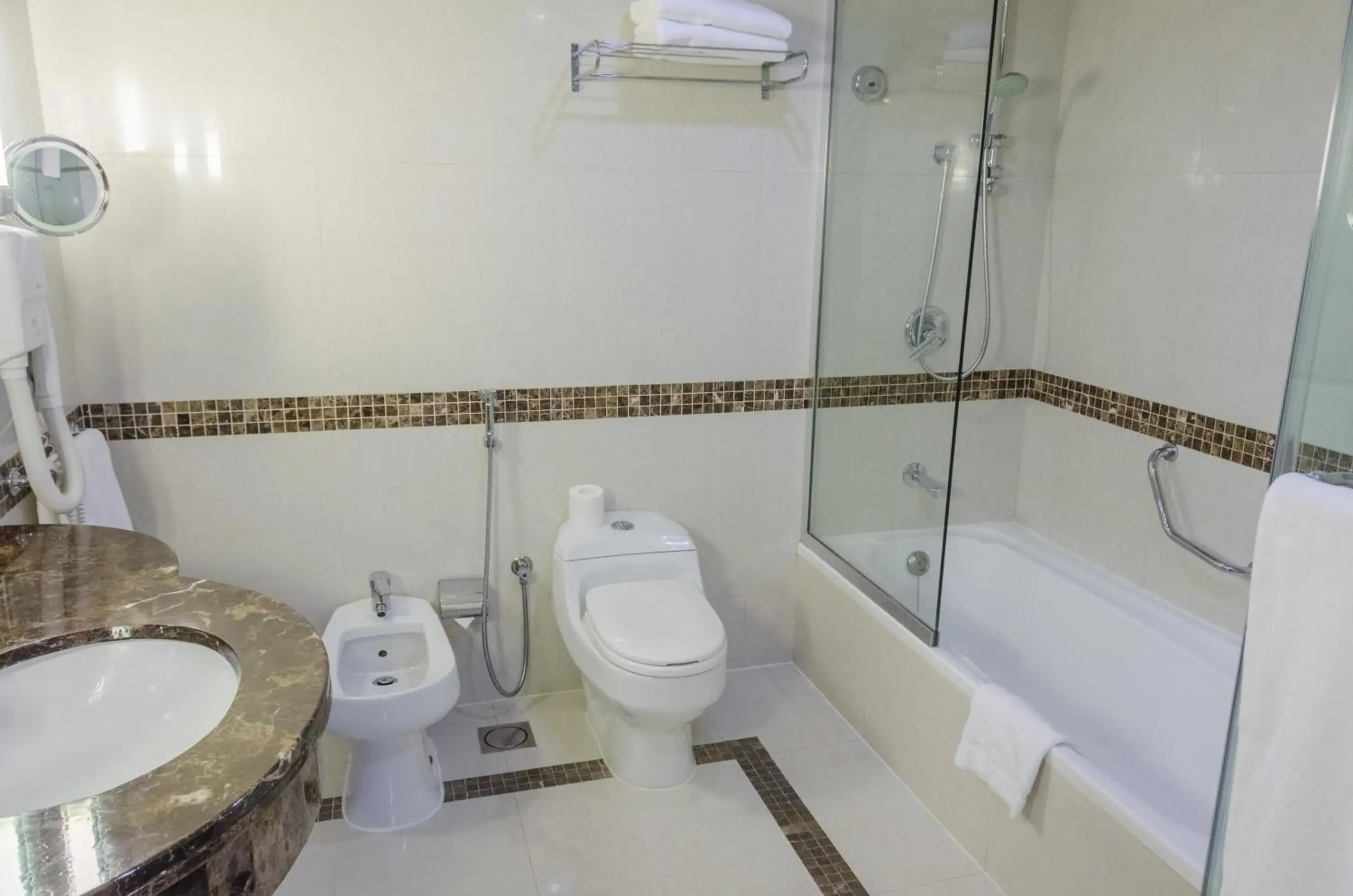Bathroom in Avenue Hotel Dubai
