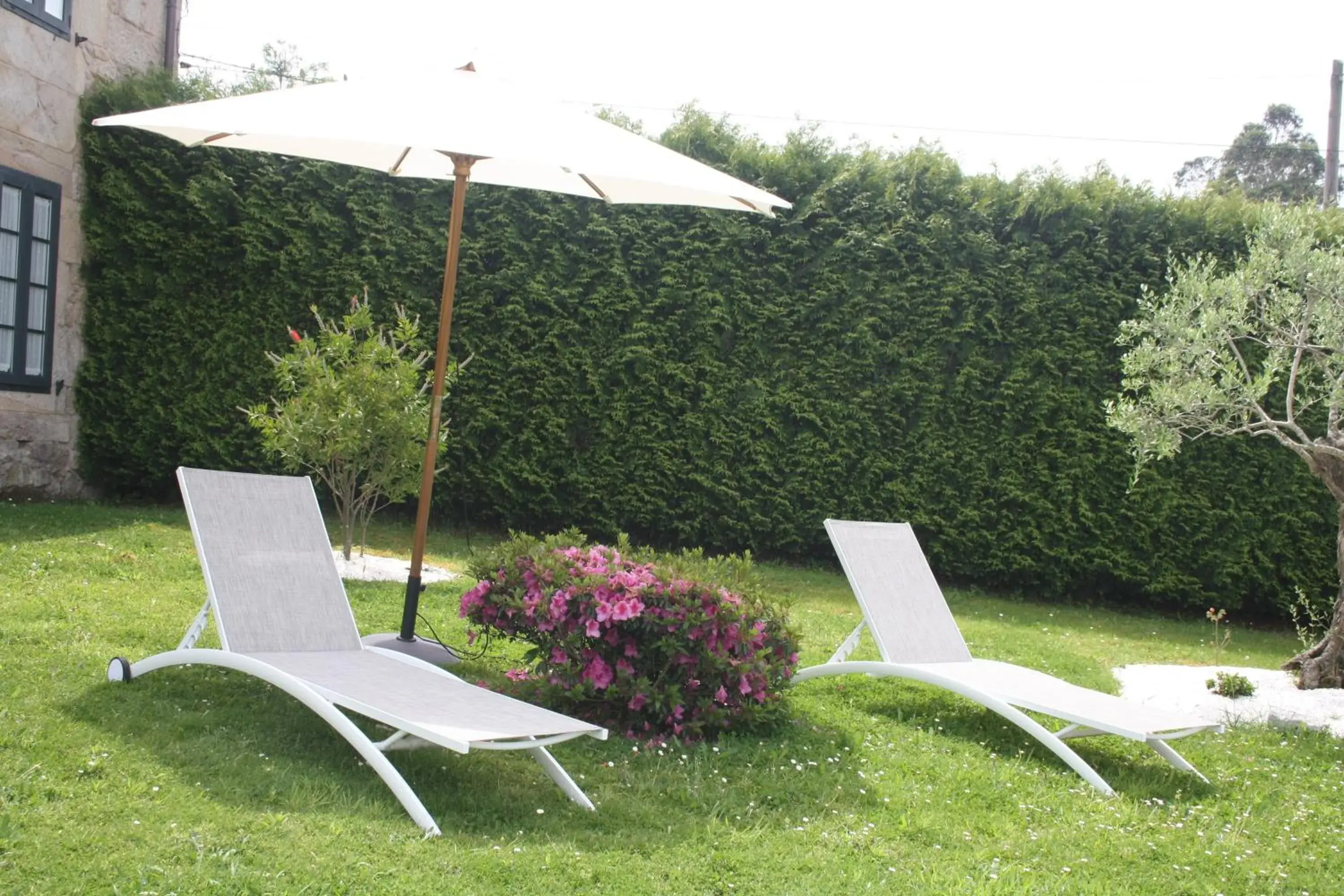 Balcony/Terrace, Garden in A Casa da Meixida