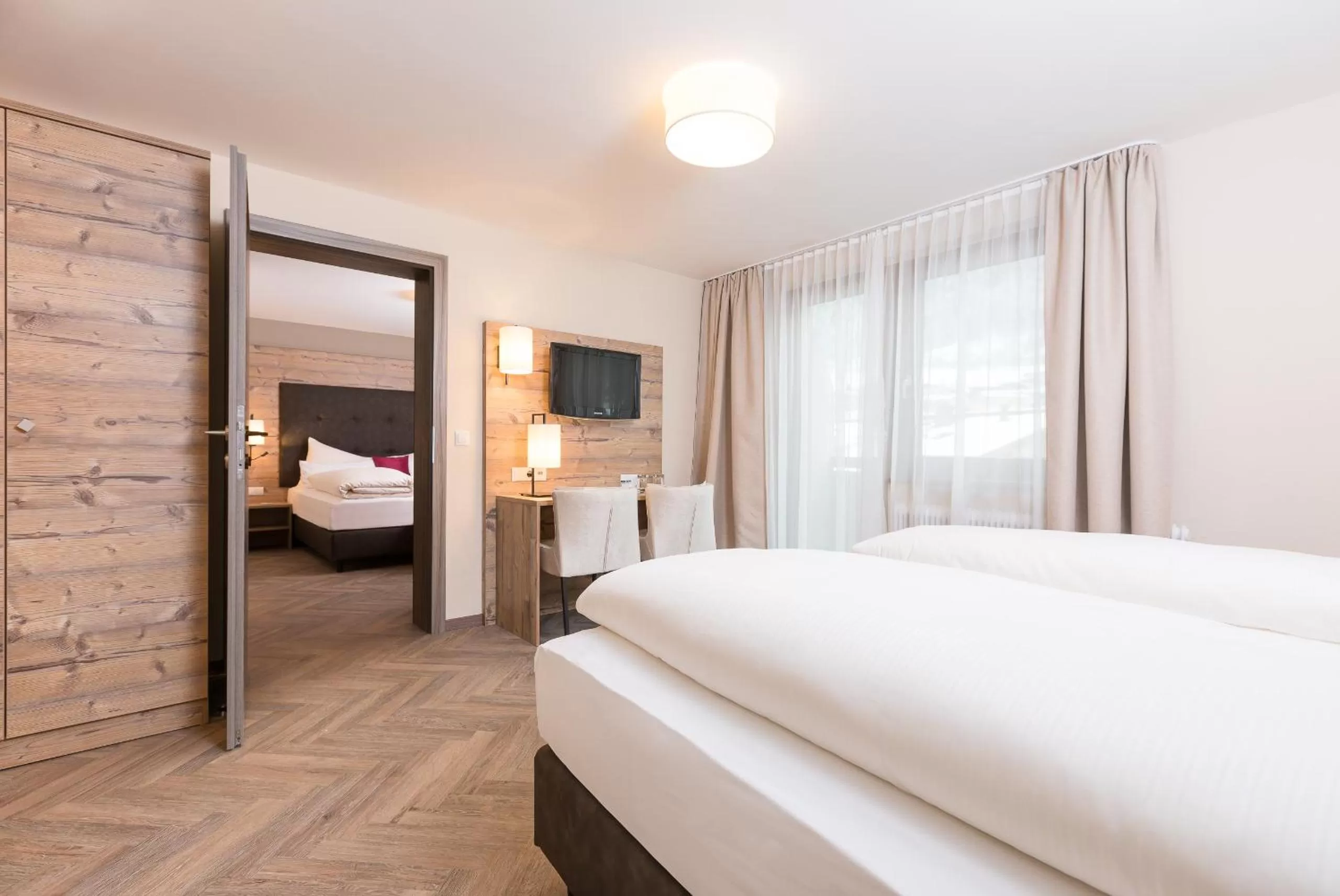 Bed in Alpenhotel Tirolerhof