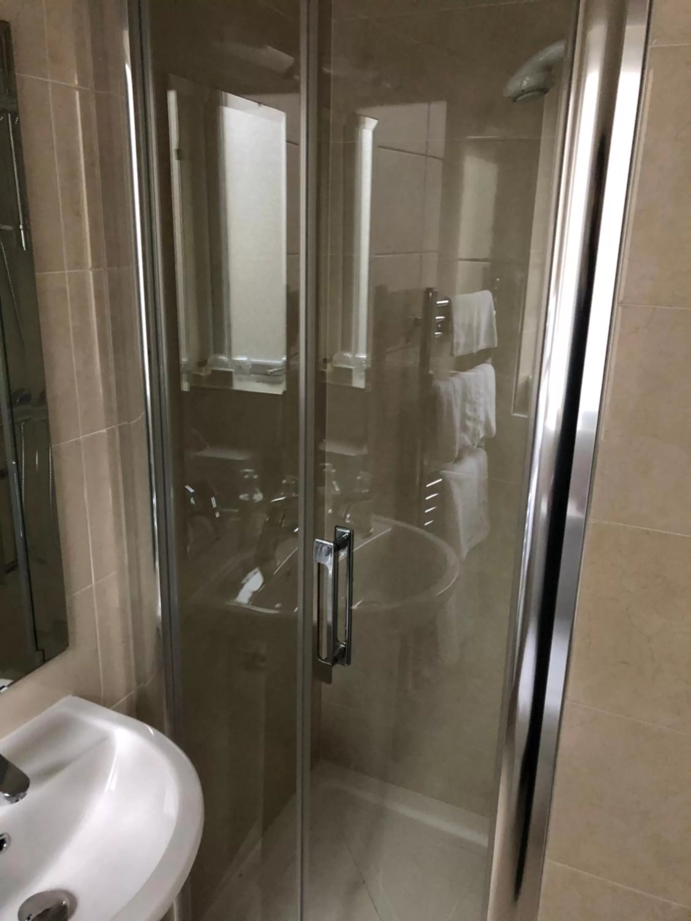 Bathroom in Petra House B&B